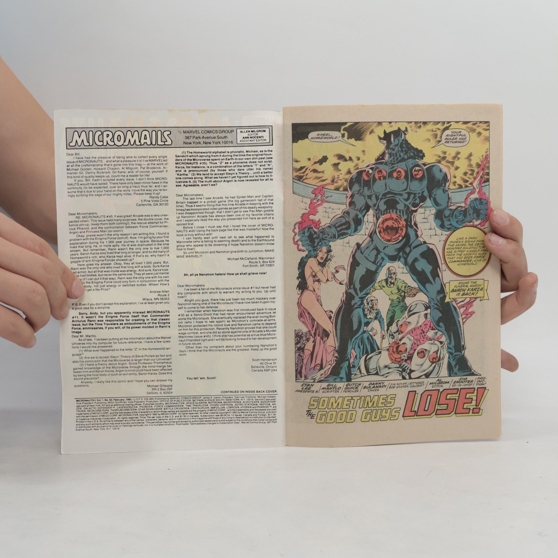 Kolektív autorov Micronauts No.50