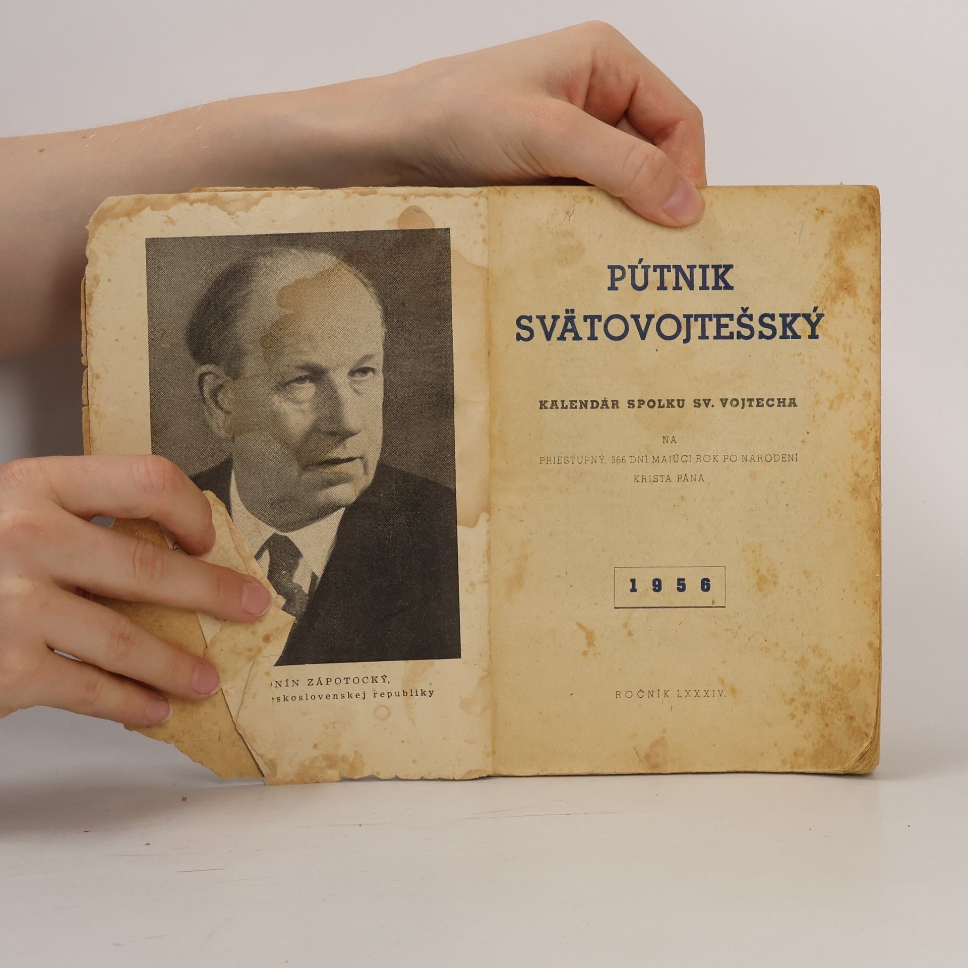 Autorenkollektiv Pútnik svätovojtešský kalendár 1956