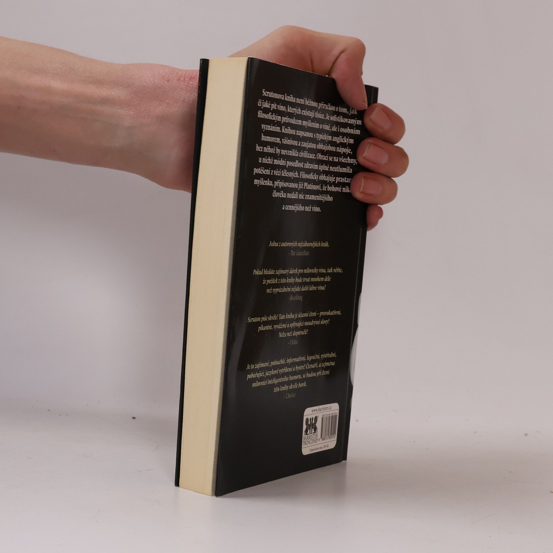 Roger Scruton Piju, tedy jsem: Filozofův průvodce vínem