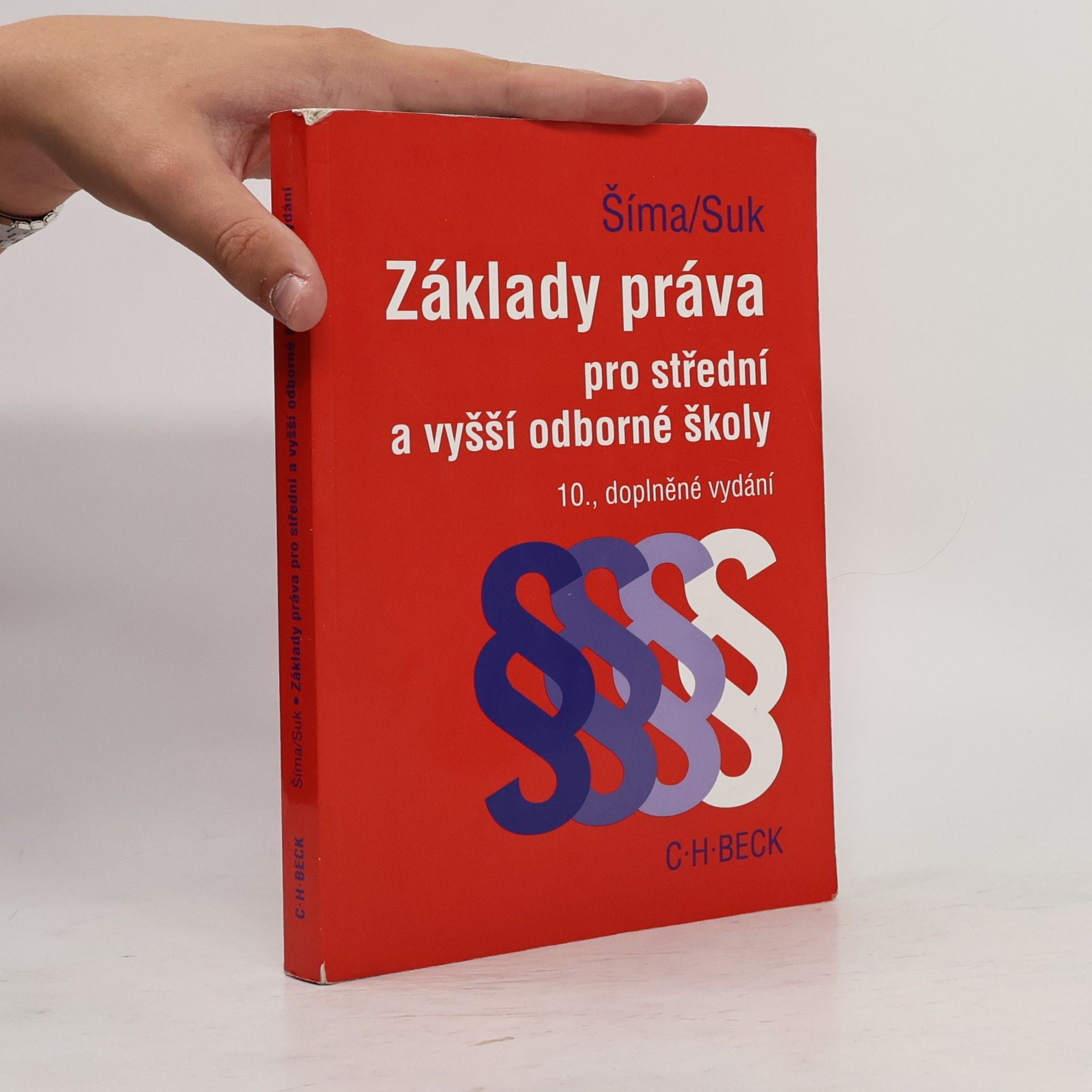 Alexander Šíma Základy práva pro střední a vyšší odborné školy
