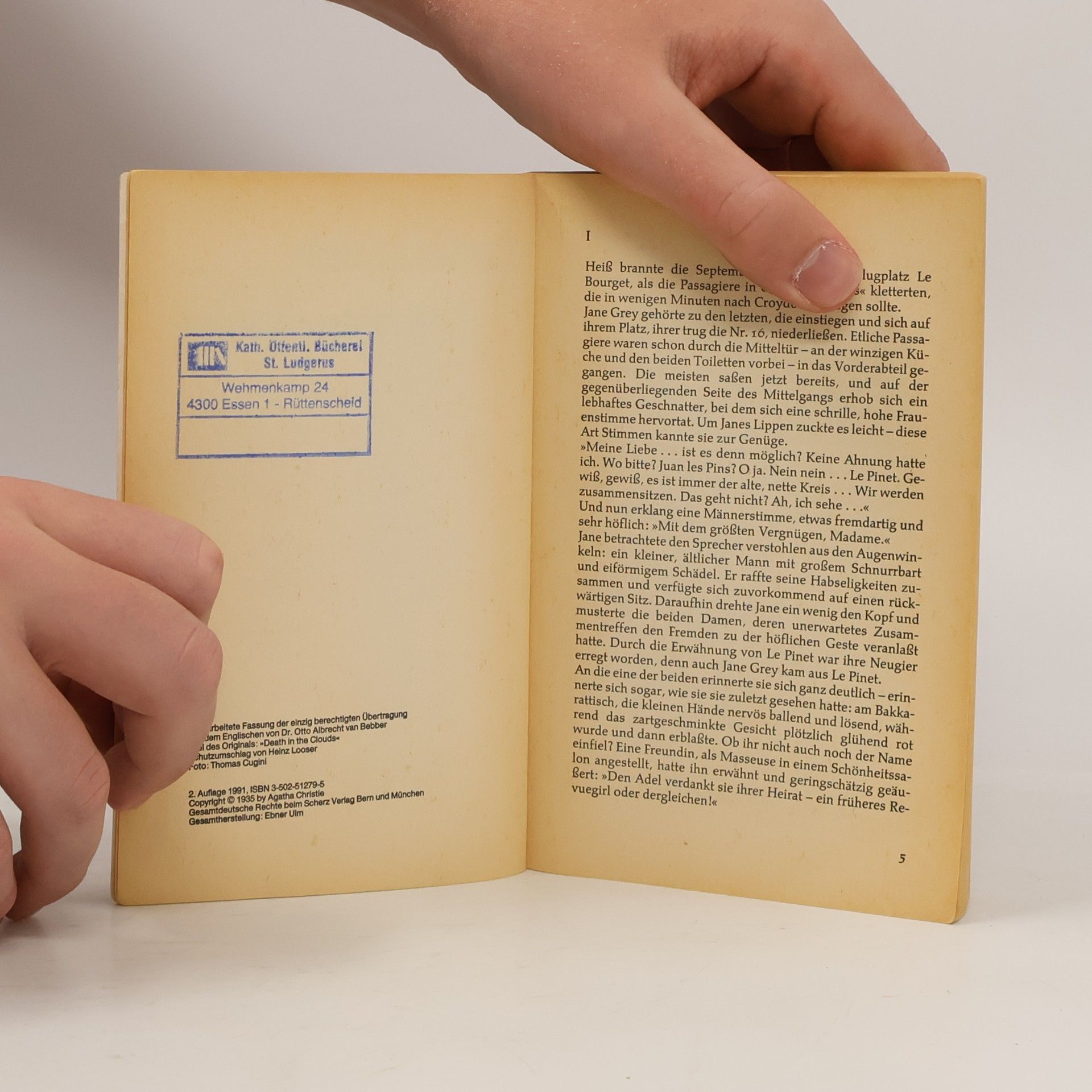 Agatha Christie Tod in den Wolken