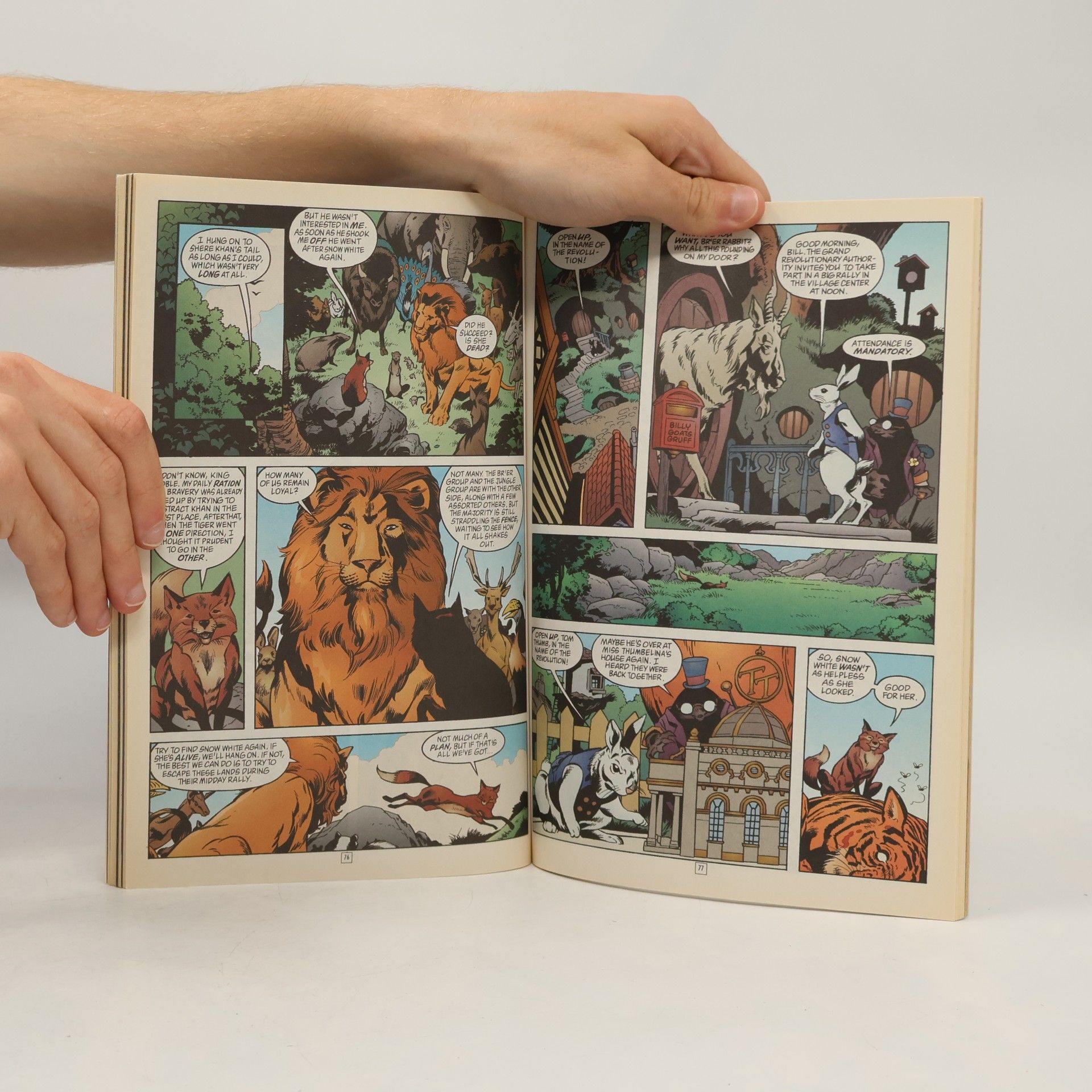 Collectif d'auteurs Fables : Animal Farm