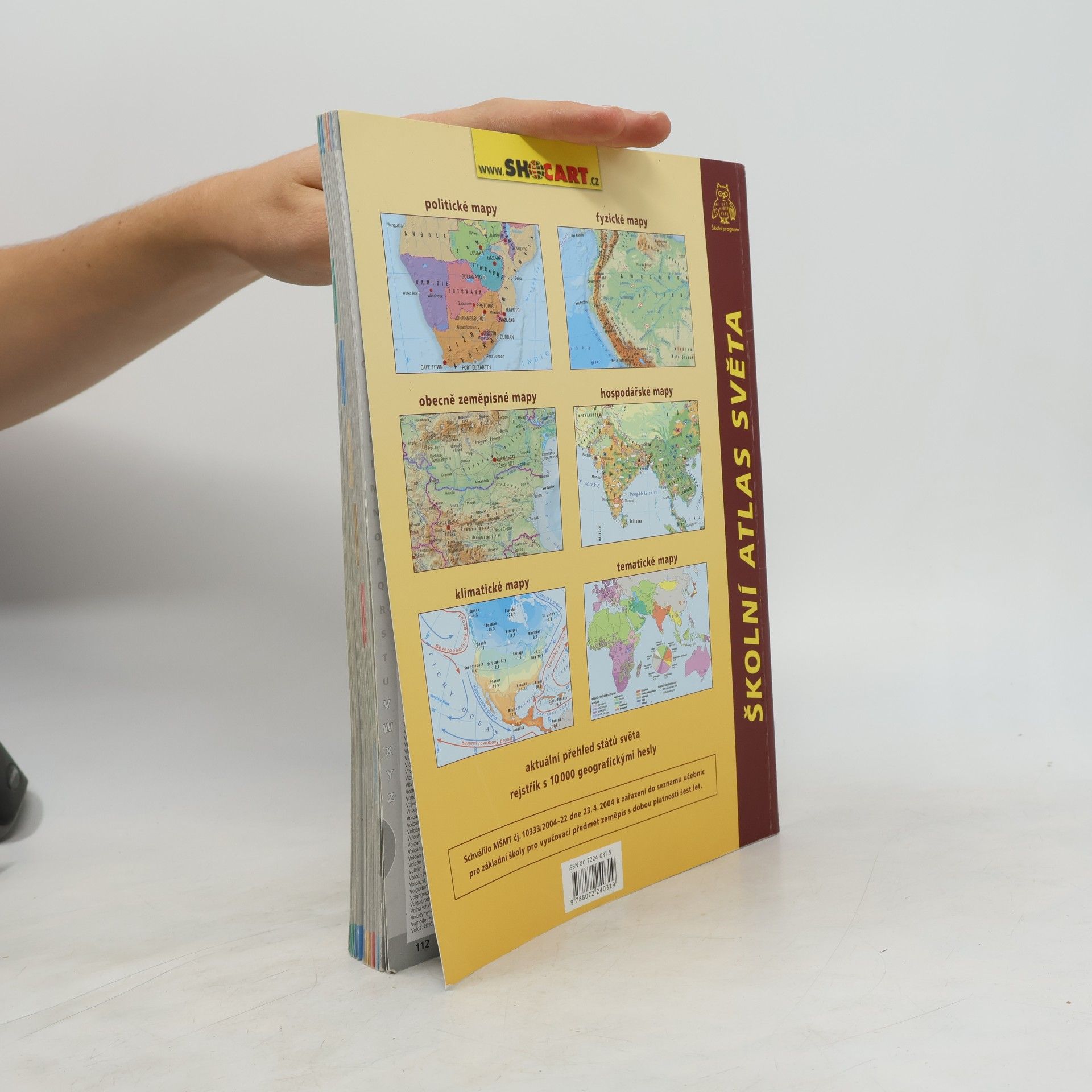 Pavla Tesaříková Školní atlas světa