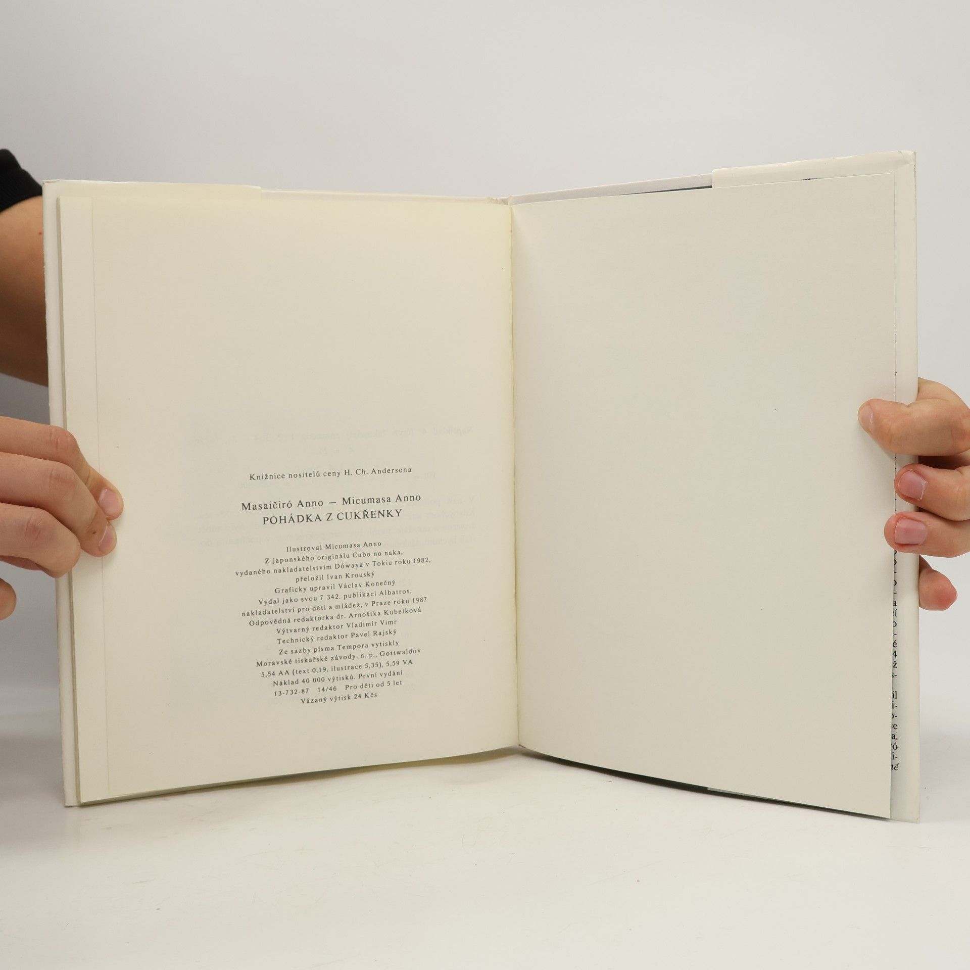 Mitsumasa Anno Pohádka z cukřenky