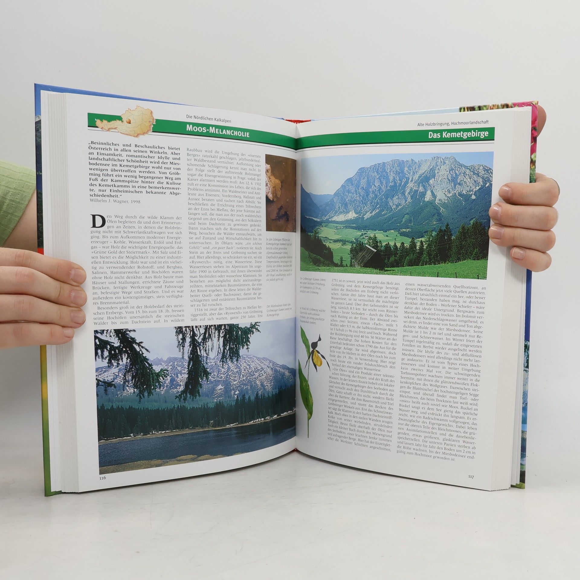 Wilhelm J. Wagner Der grosse Bildatlas unserer Heimat. Österreichs 120 Paradiese