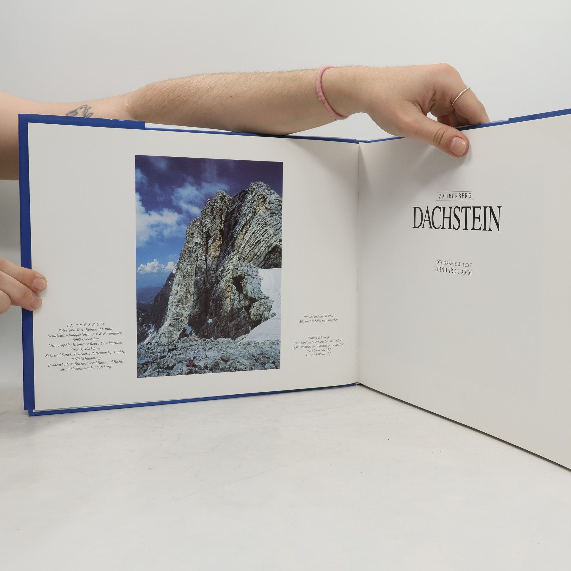 Reinhard Lamm Zaubeberg Dachstein
