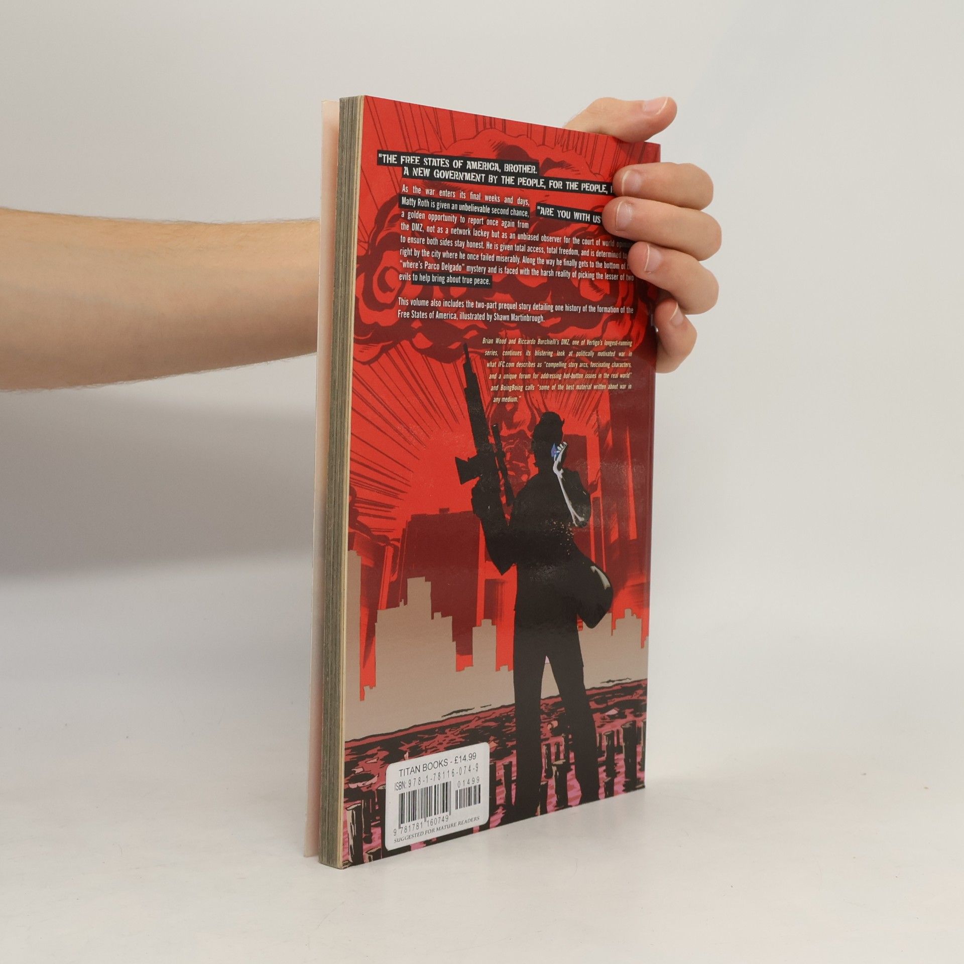 Brian Wood DMZ - 11: Free States Rising
