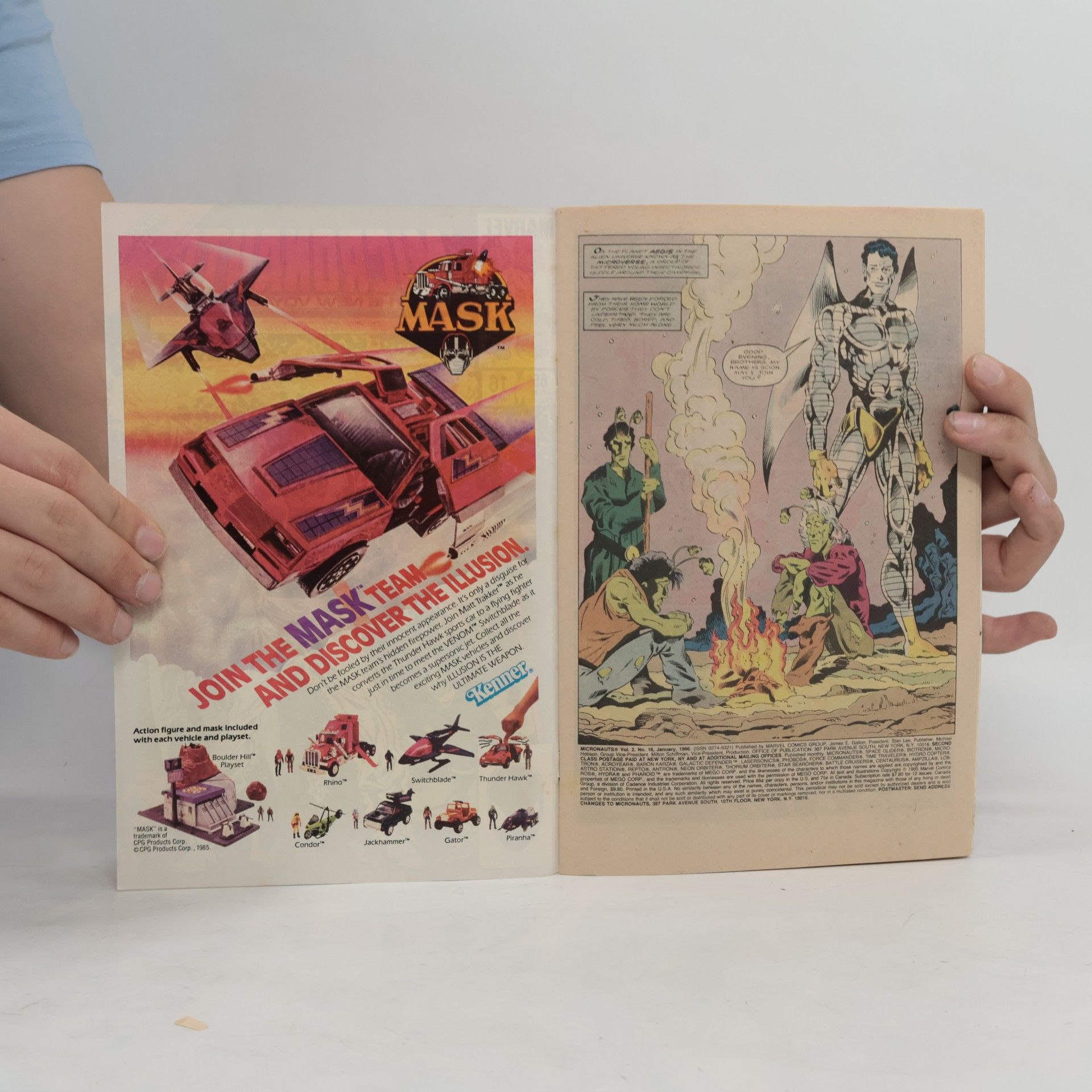 Kolektiv autorů The Micronauts. No. 16