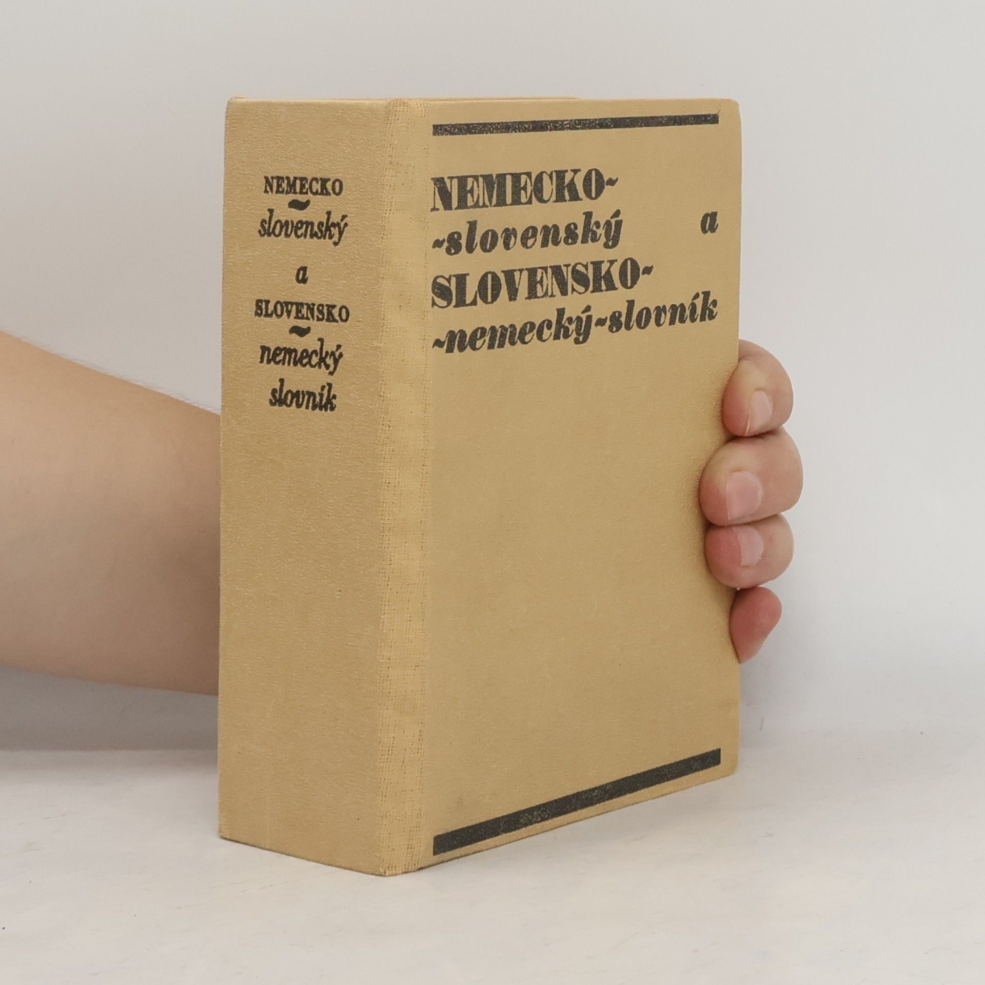 kolektiv Nemecko-slovenský a slovensko-nemecký slovník