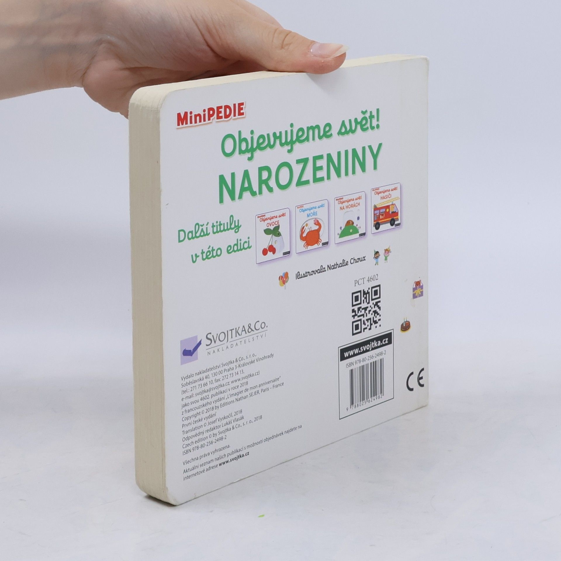 Nathalie Choux Objevujeme svět! Narozeniny