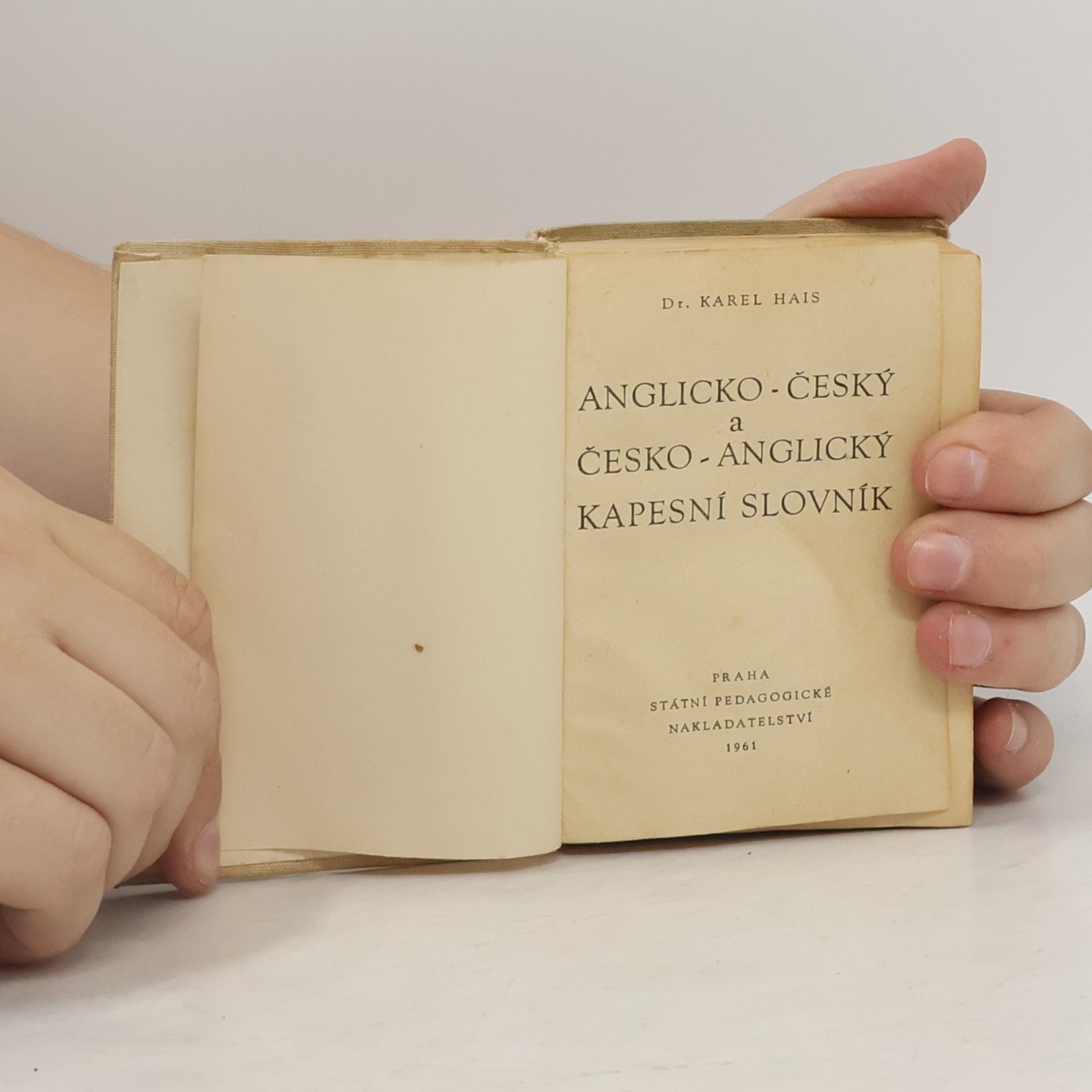 Karel Hais Anglicko-český/ česko-anglický kapesní slovník