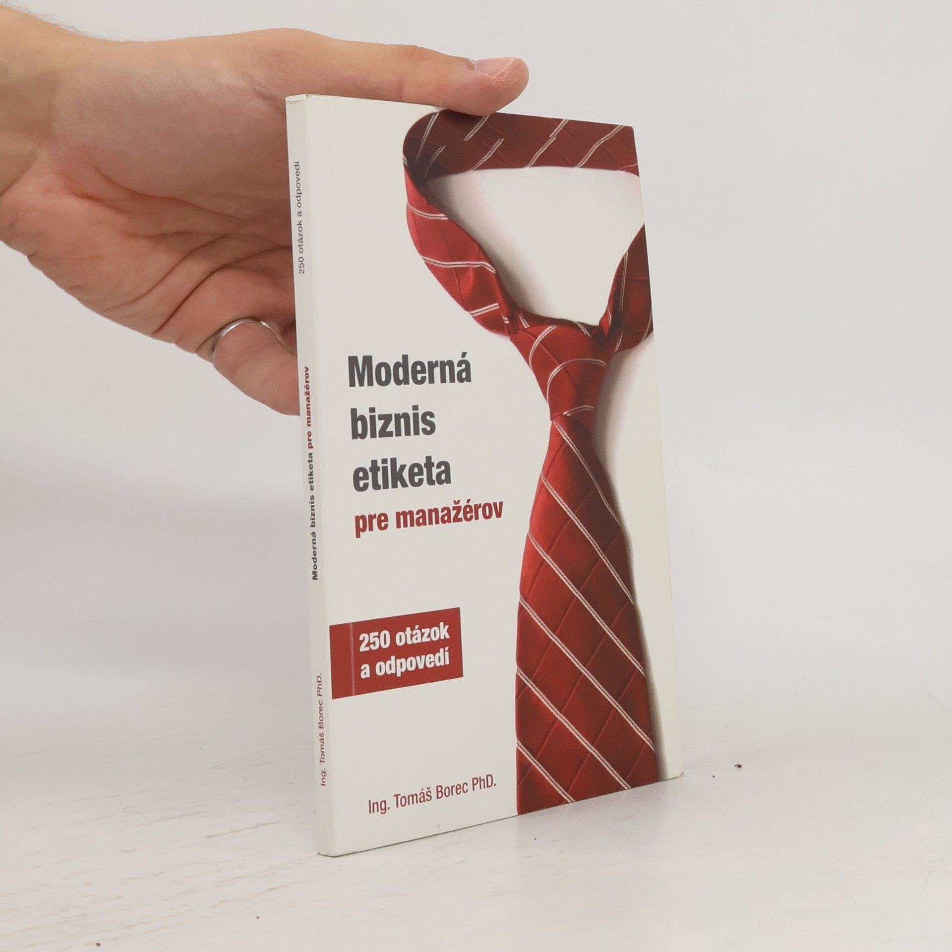 Tomáš Borec Moderná biznis etiketa pre manažérov