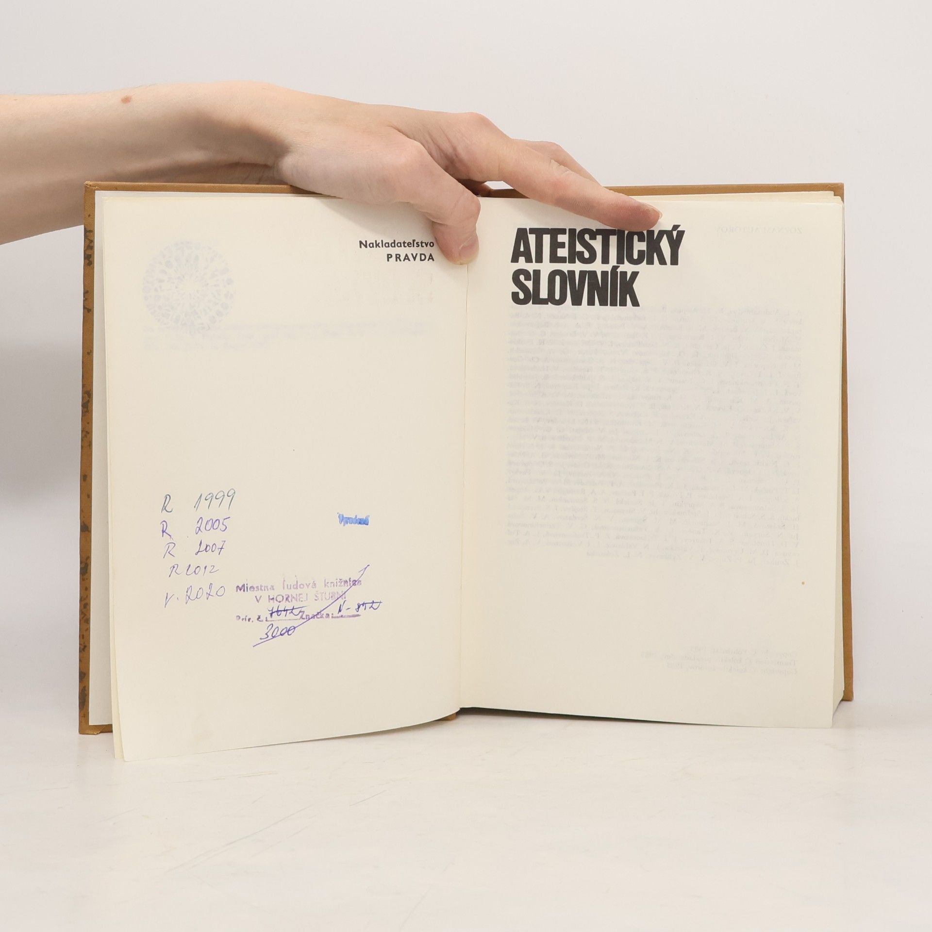 Autorenkollektiv Ateistický slovník