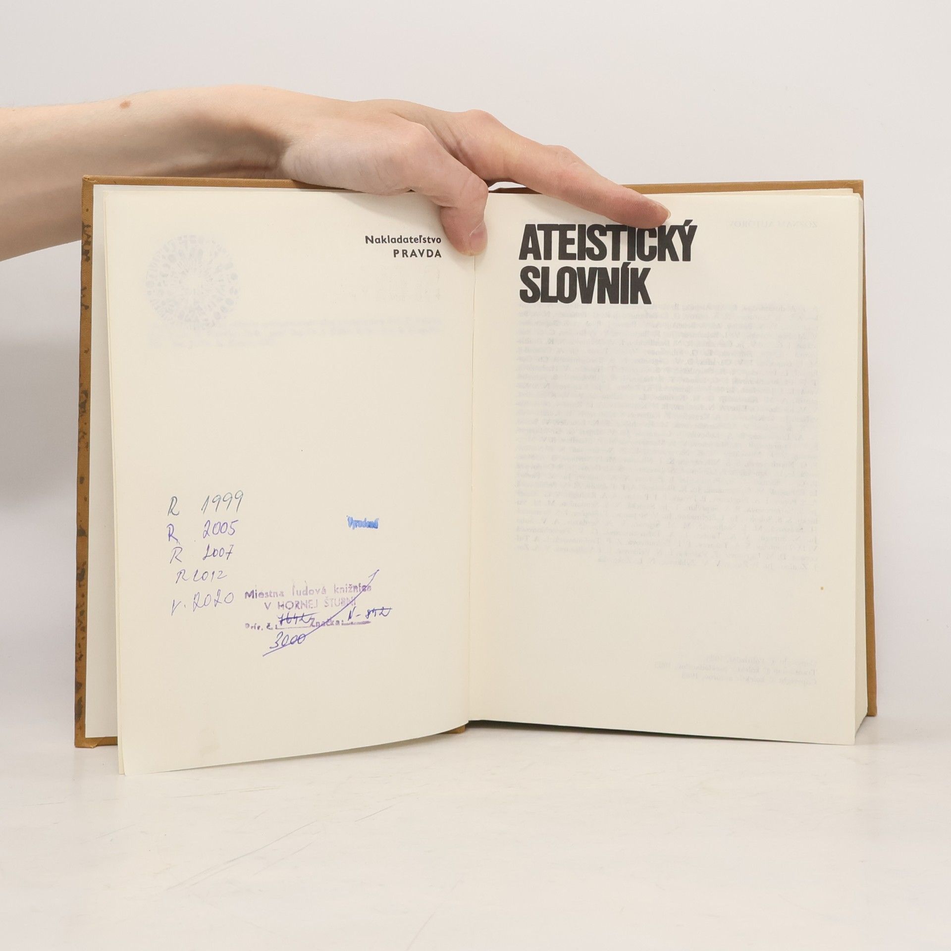 Autorenkollektiv Ateistický slovník