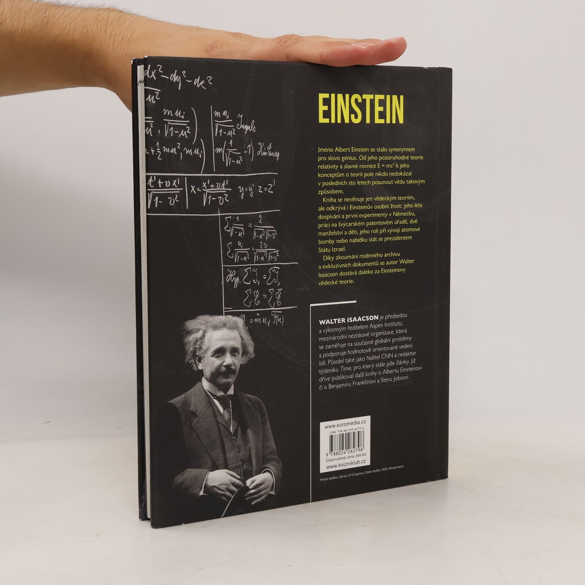 Walter Isaacson Einstein. Člověk, génius a teorie relativity