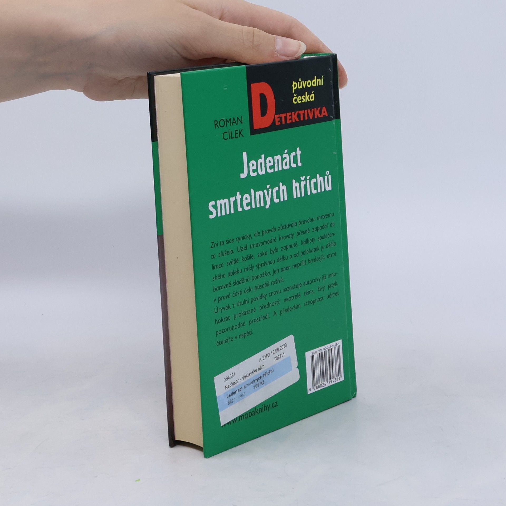 Roman Cílek Jedenáct smrtelných hříchů