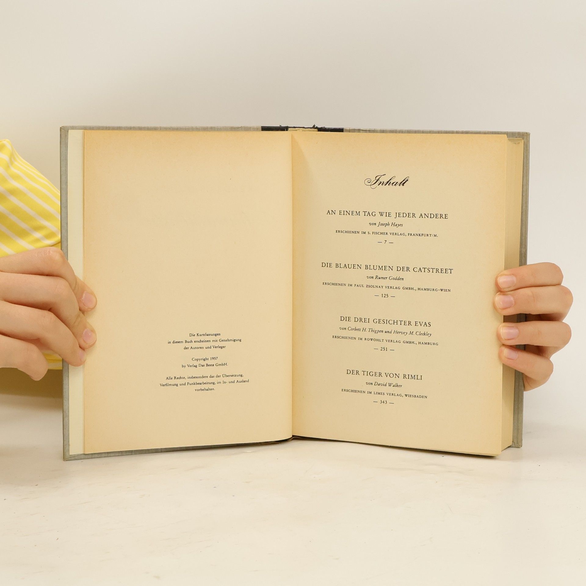Joseph Hayes Reader's Digest Auswahlbücher