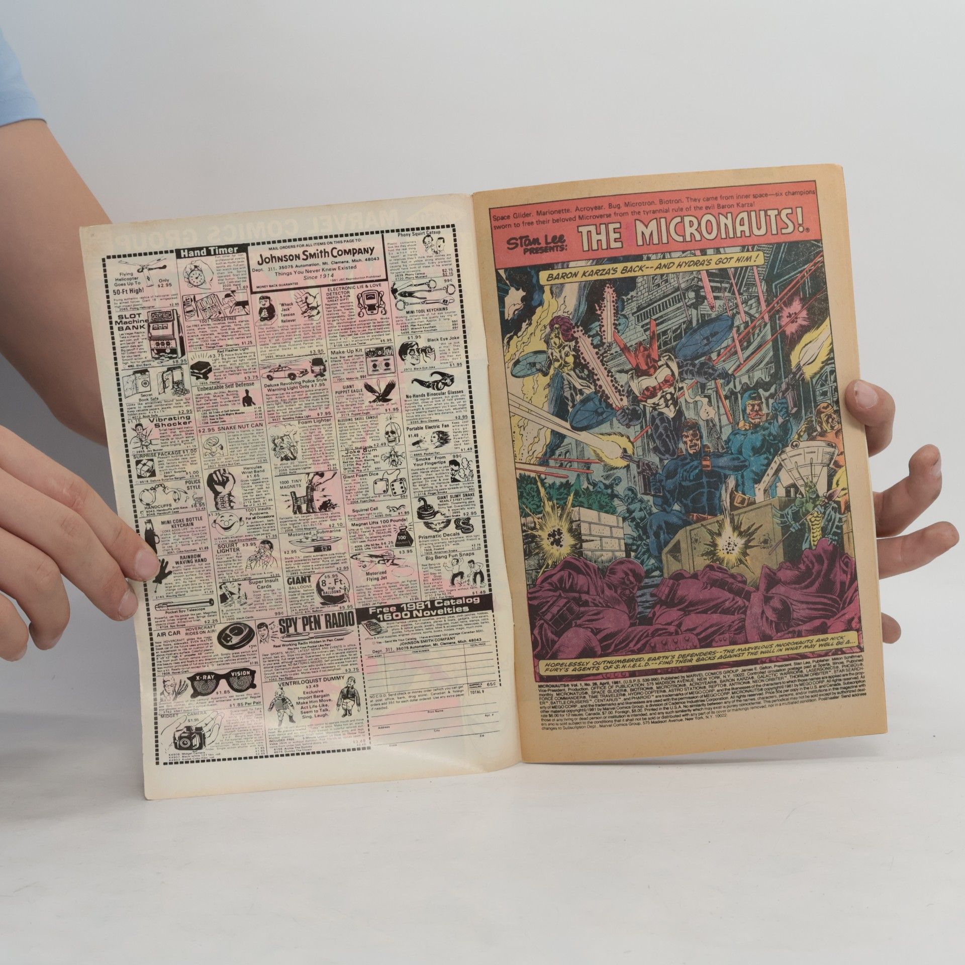 Kolektív autorov The Micronauts No. 28