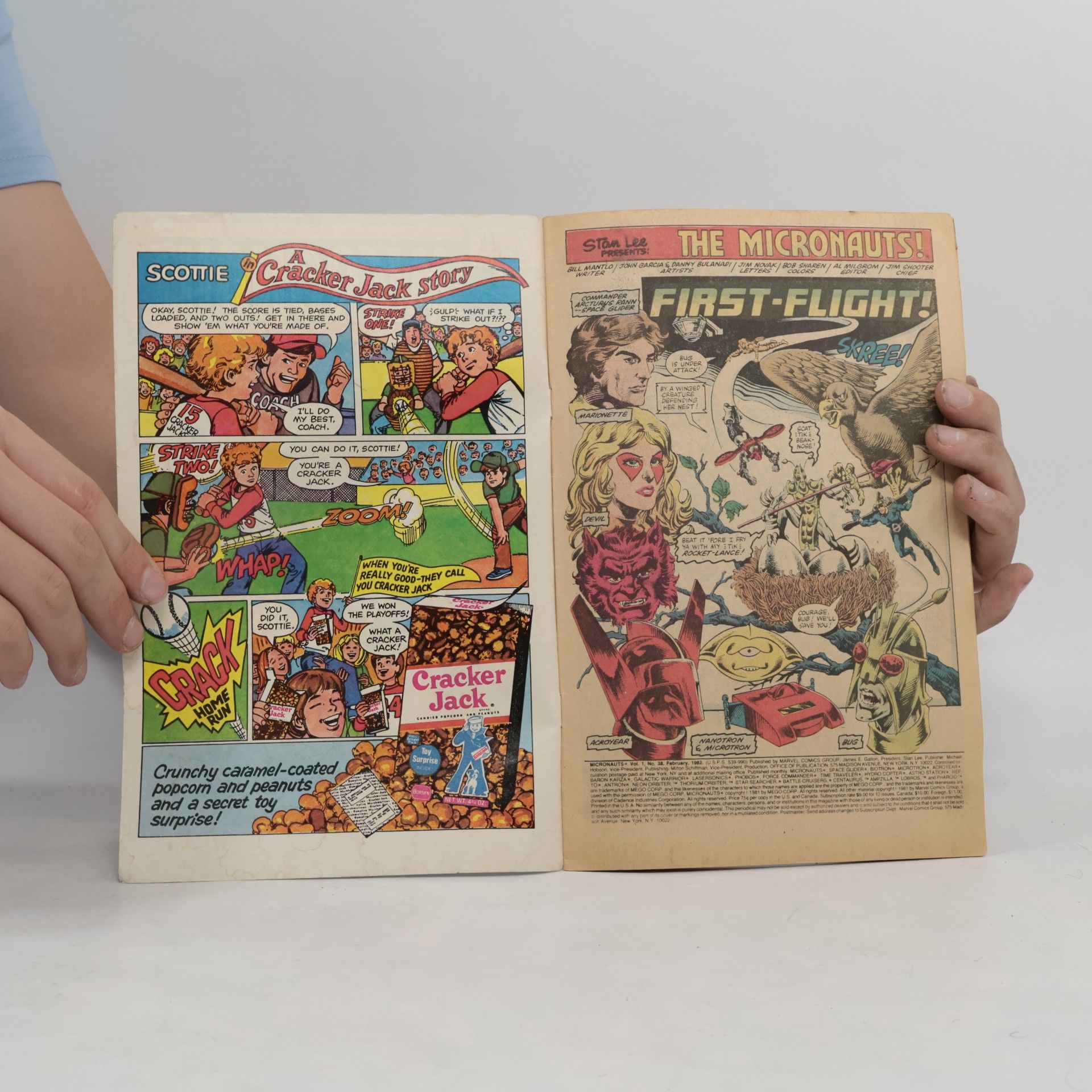 Kolektív autorov The Micronauts No. 38