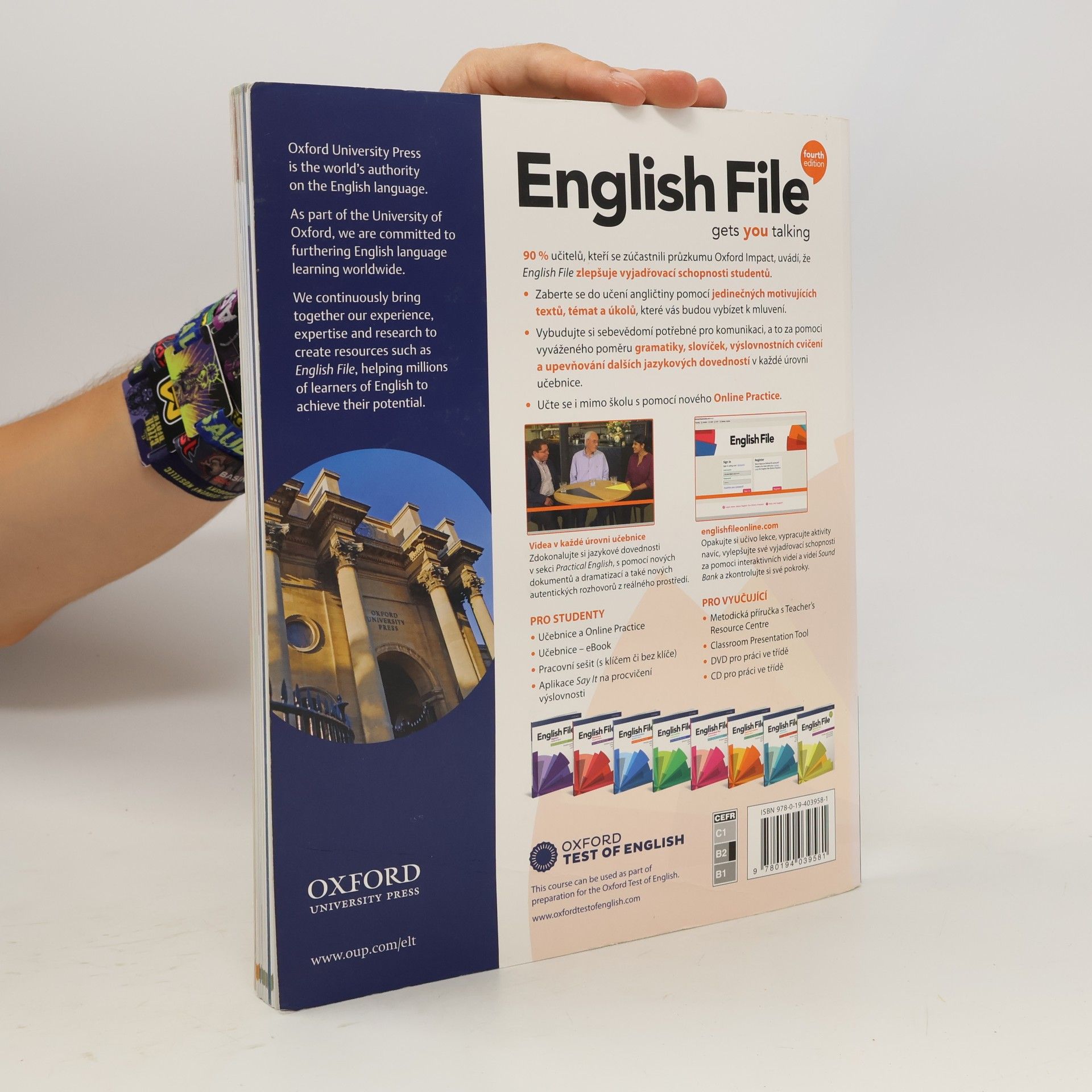 Kate Chomacki English file : upper-intermediate. Student's book : s anglicko-českým slovníčkem