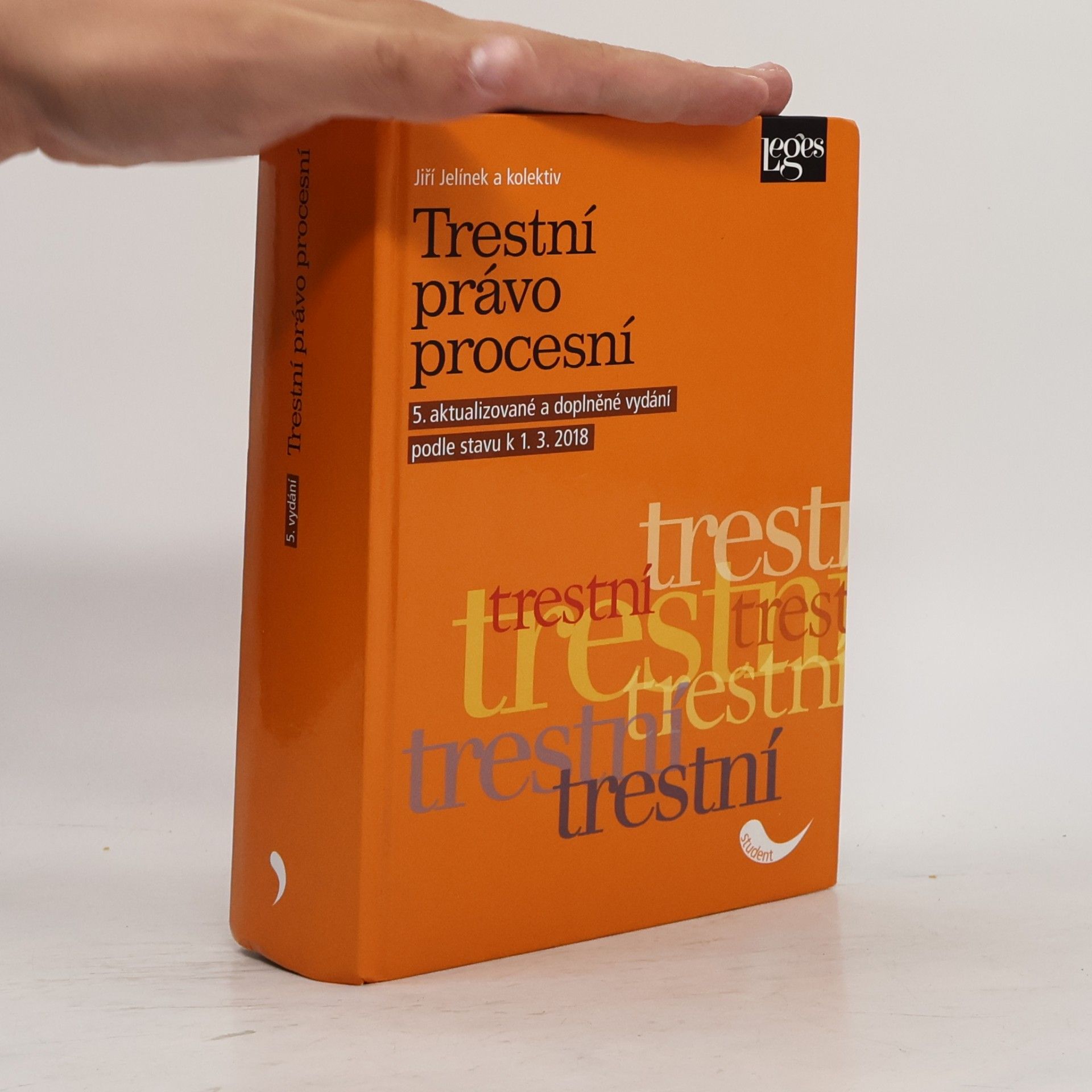 Jiří Jelínek Trestní právo procesní