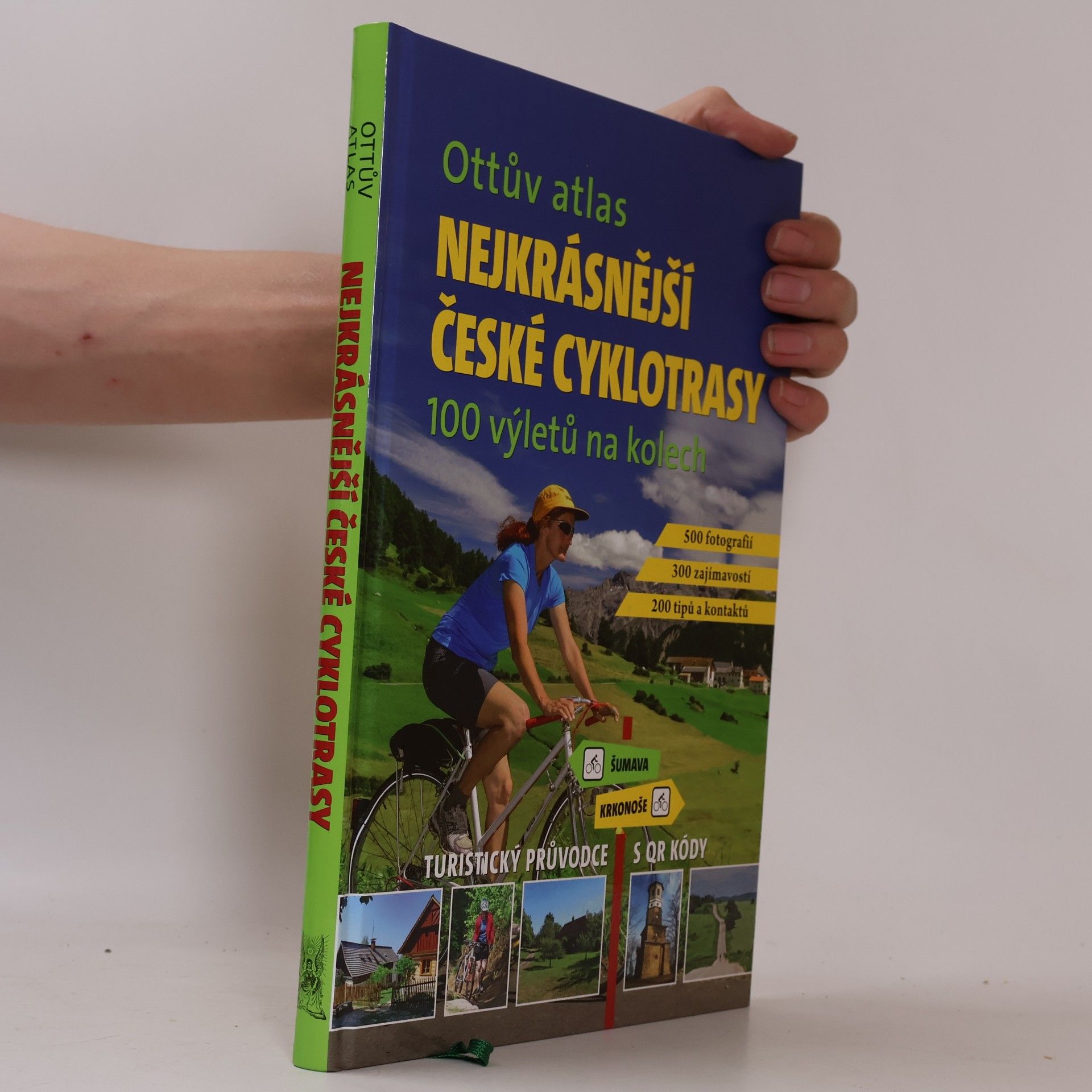 Ivo Paulík Nejkrásnější české cyklotrasy : 100 výletů na kolech : turistický průvodce s QR kódy