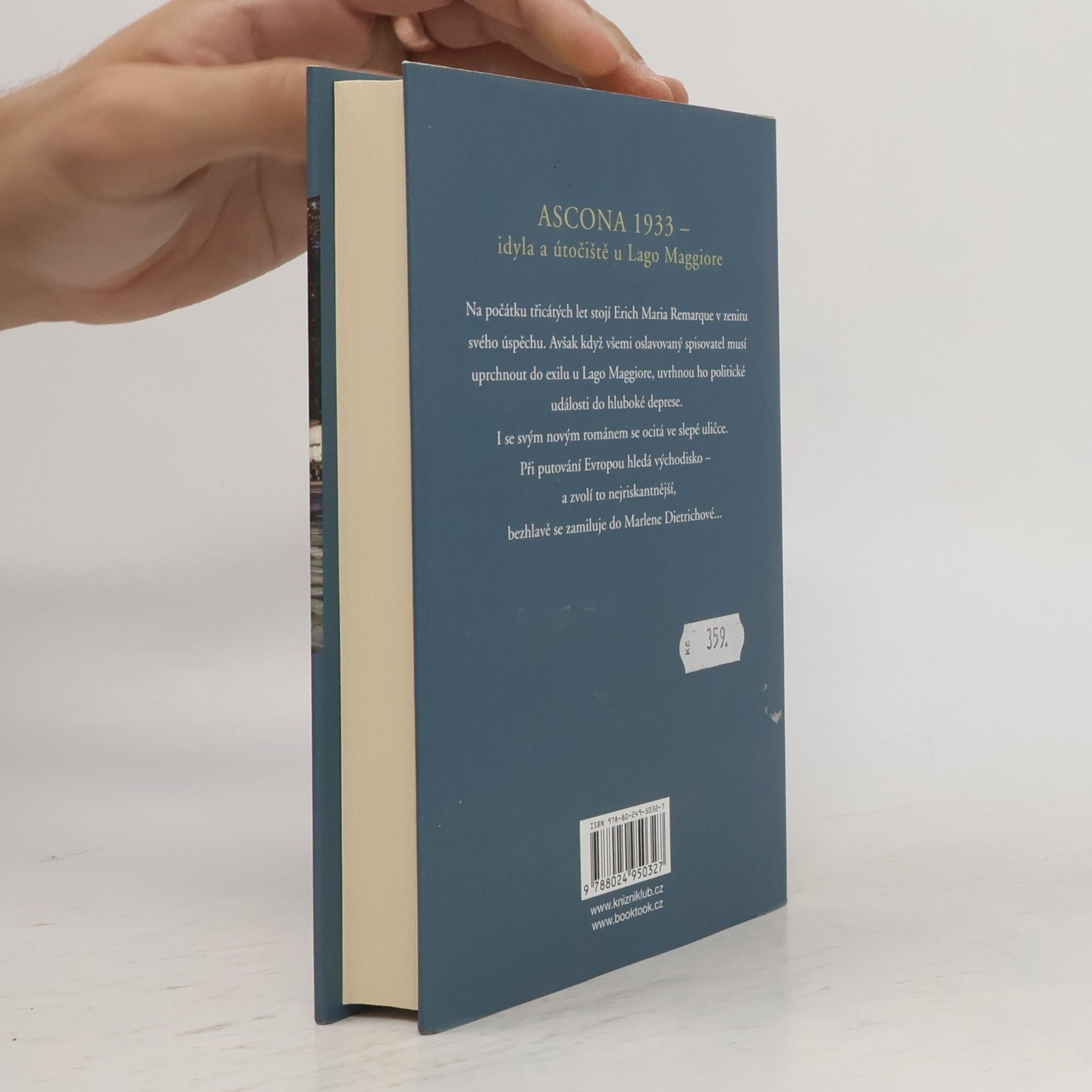 Edgar Rai Ascona: Erich Maria Remarque v emigraci