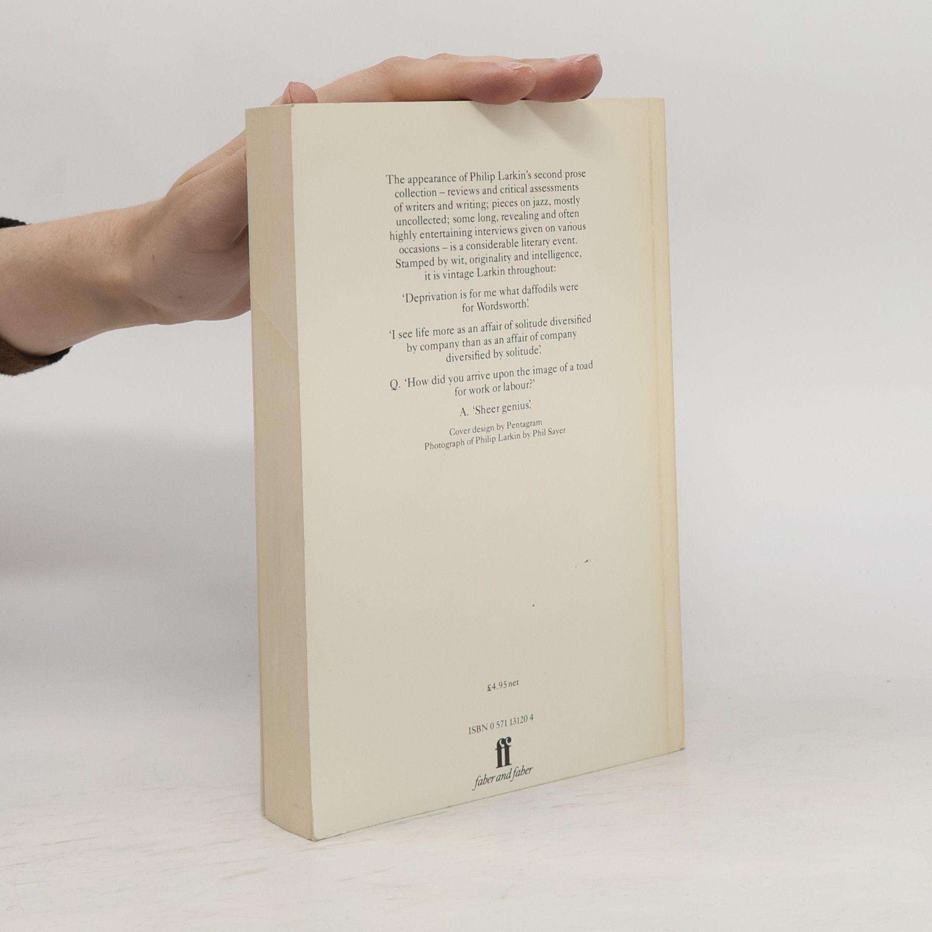 Philip Larkin Required Writing