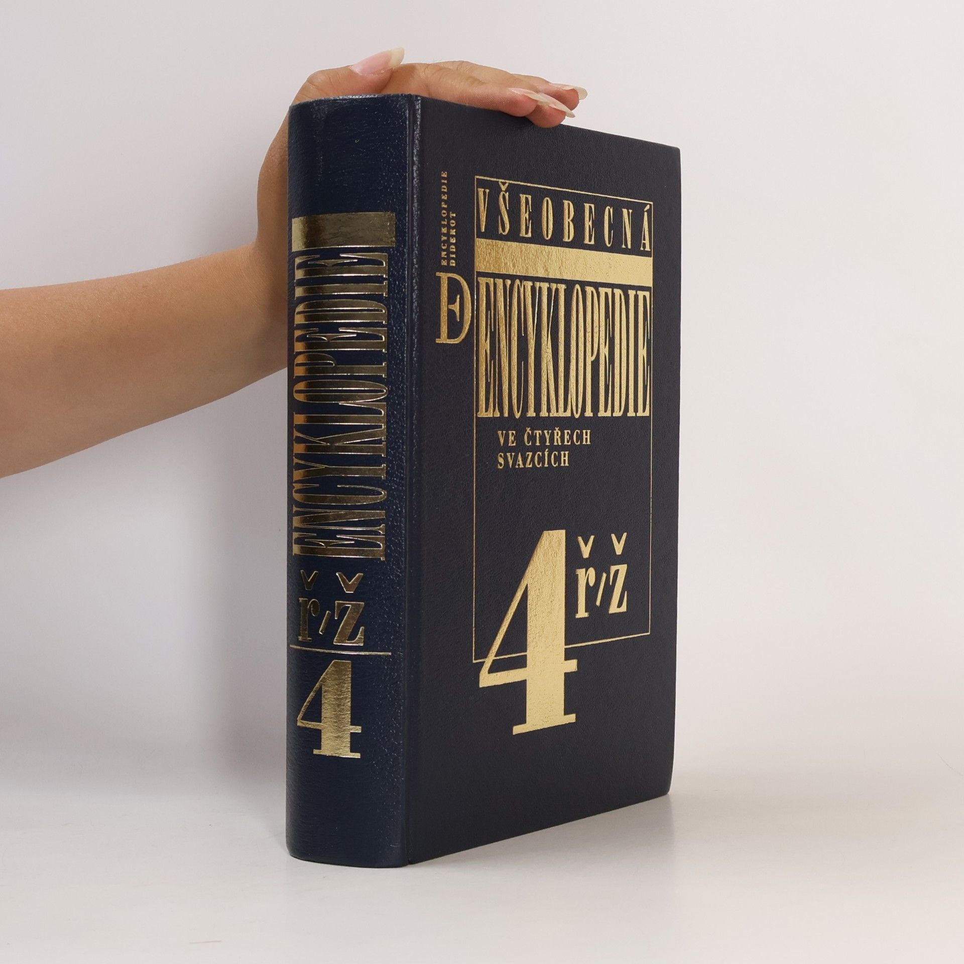 Various authors Všeobecná encyklopedie ve čtyřech svazcích, díl 4 - ř/ž