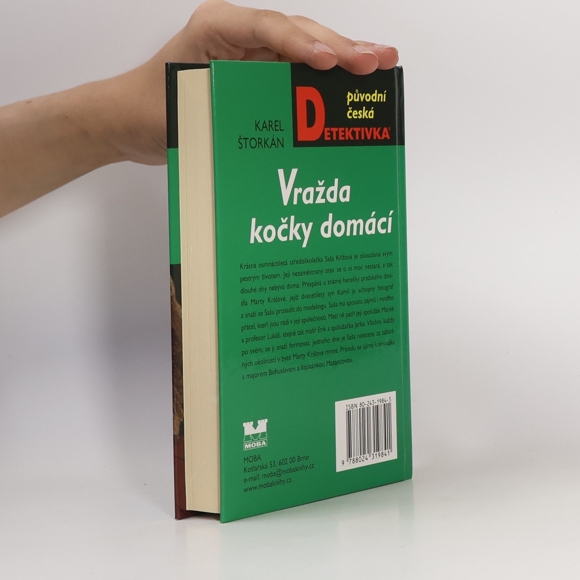 Karel Štorkán Vražda kočky domácí