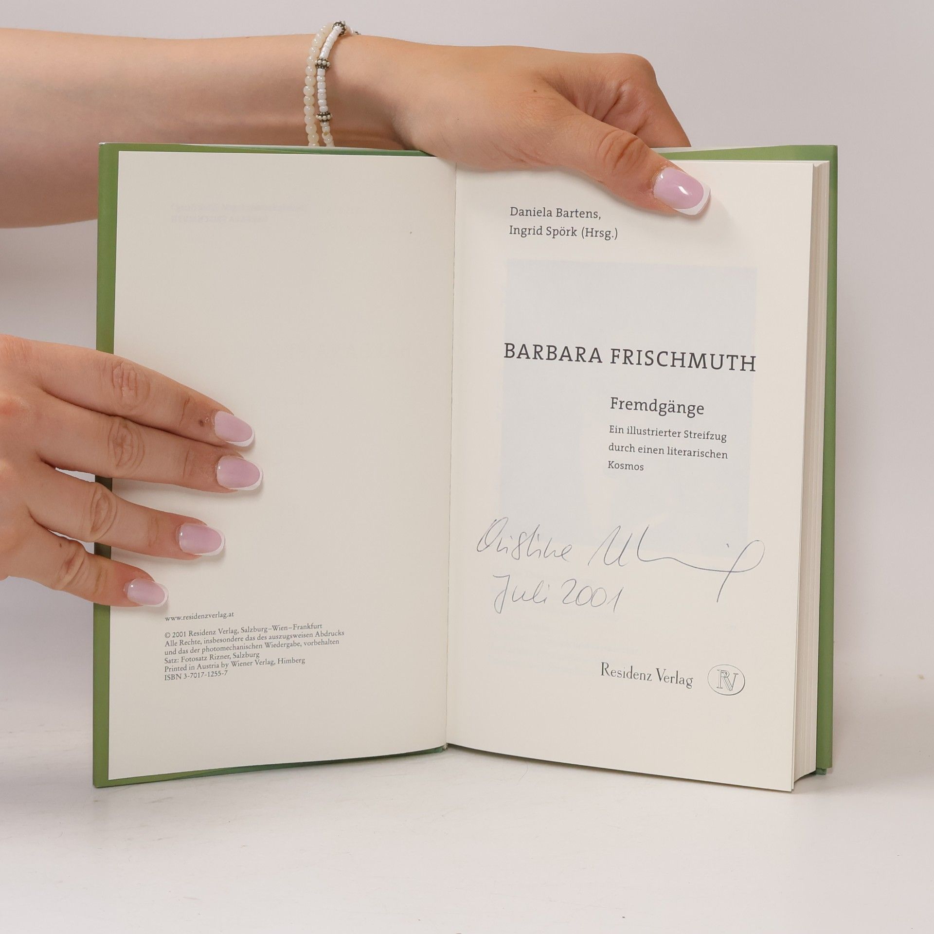 Daniela Bartens Barbara Frischmuth