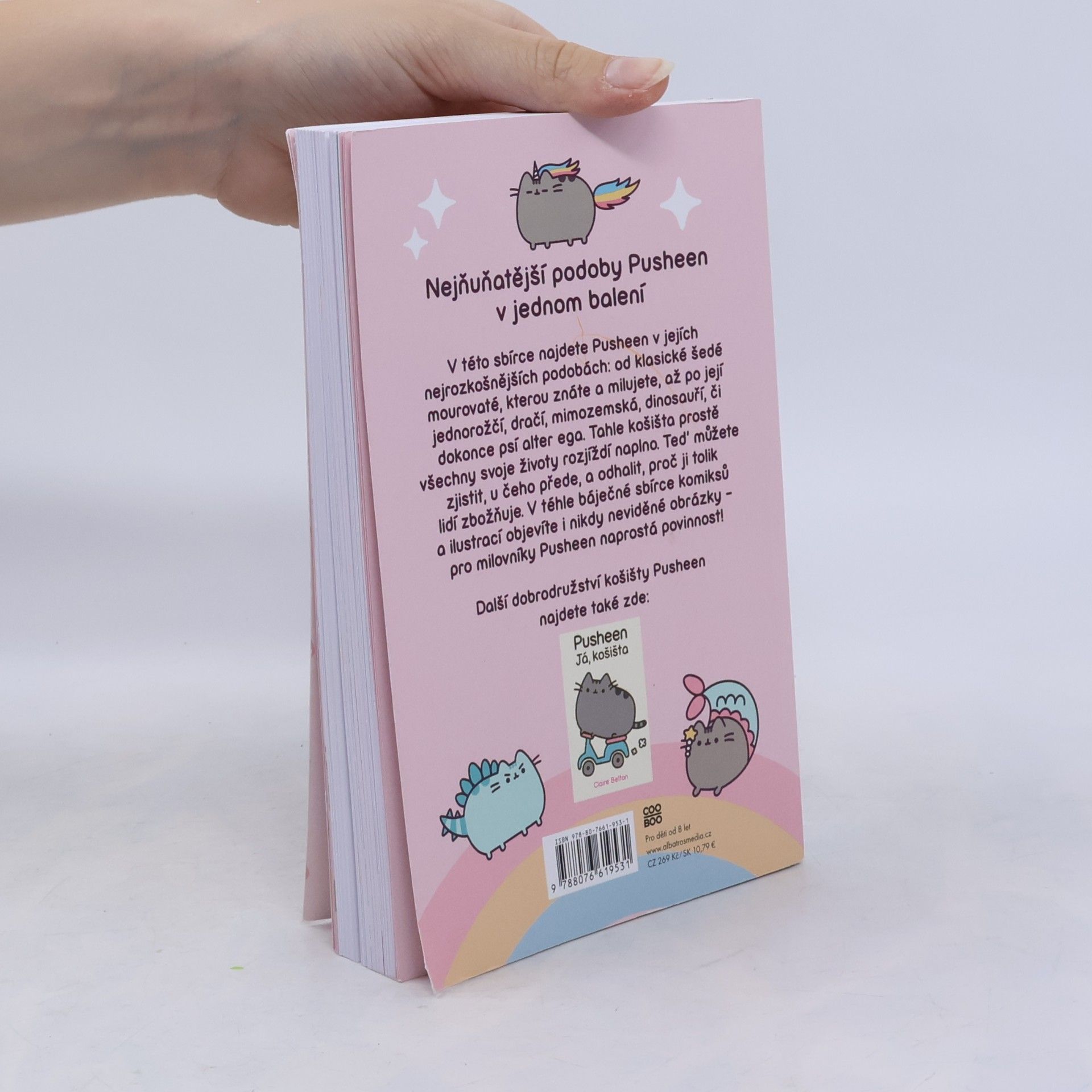 Claire Belton Bambilion životů košišty Pusheen