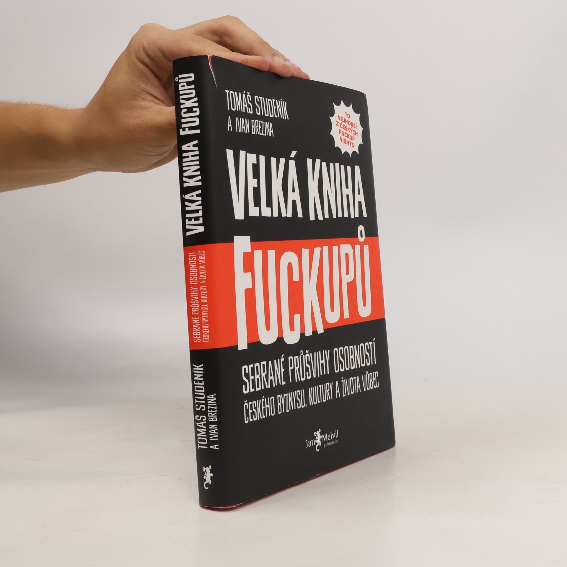 Tomáš Studeník Velká kniha fuckupů
