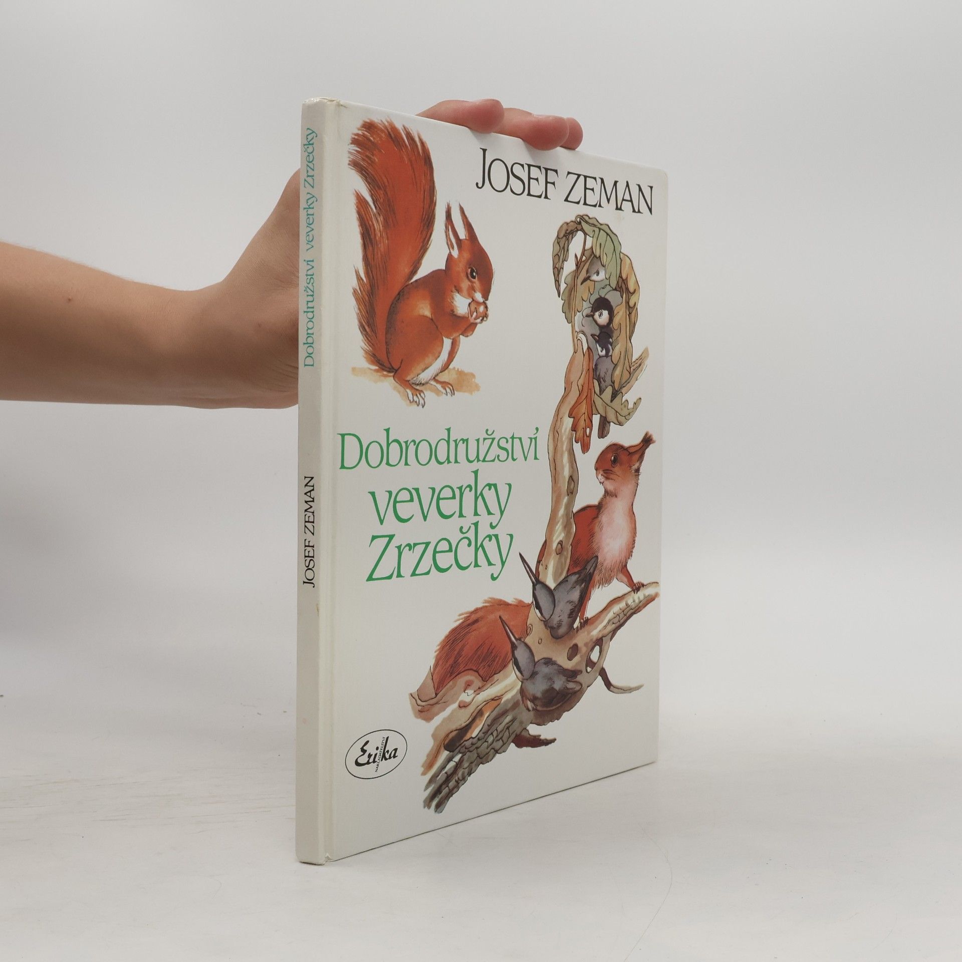 Josef Zeman Dobrodružství veverky Zrzečky