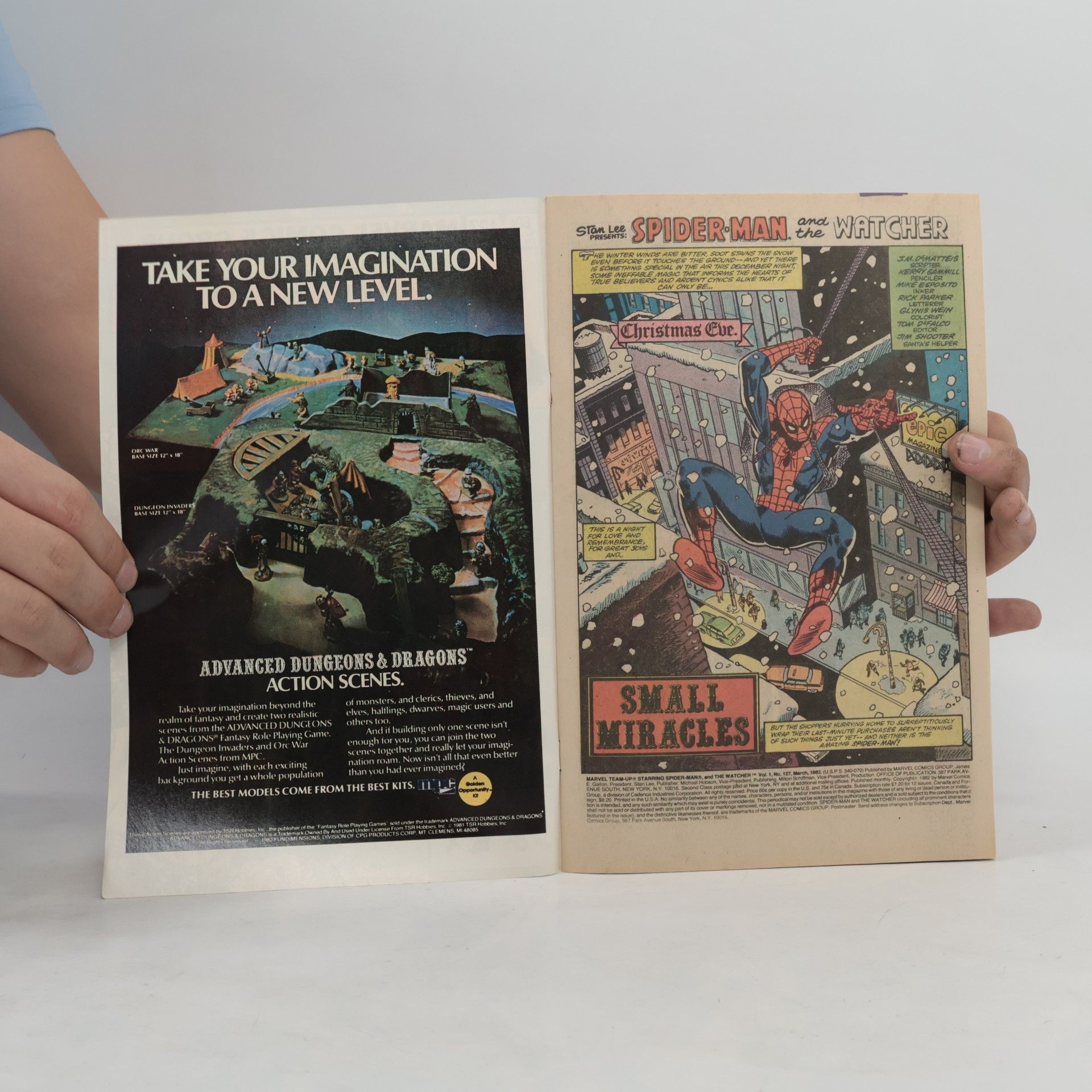Kolektív autorov Marvel Team-Up. Spider-Man and The Watcher 127