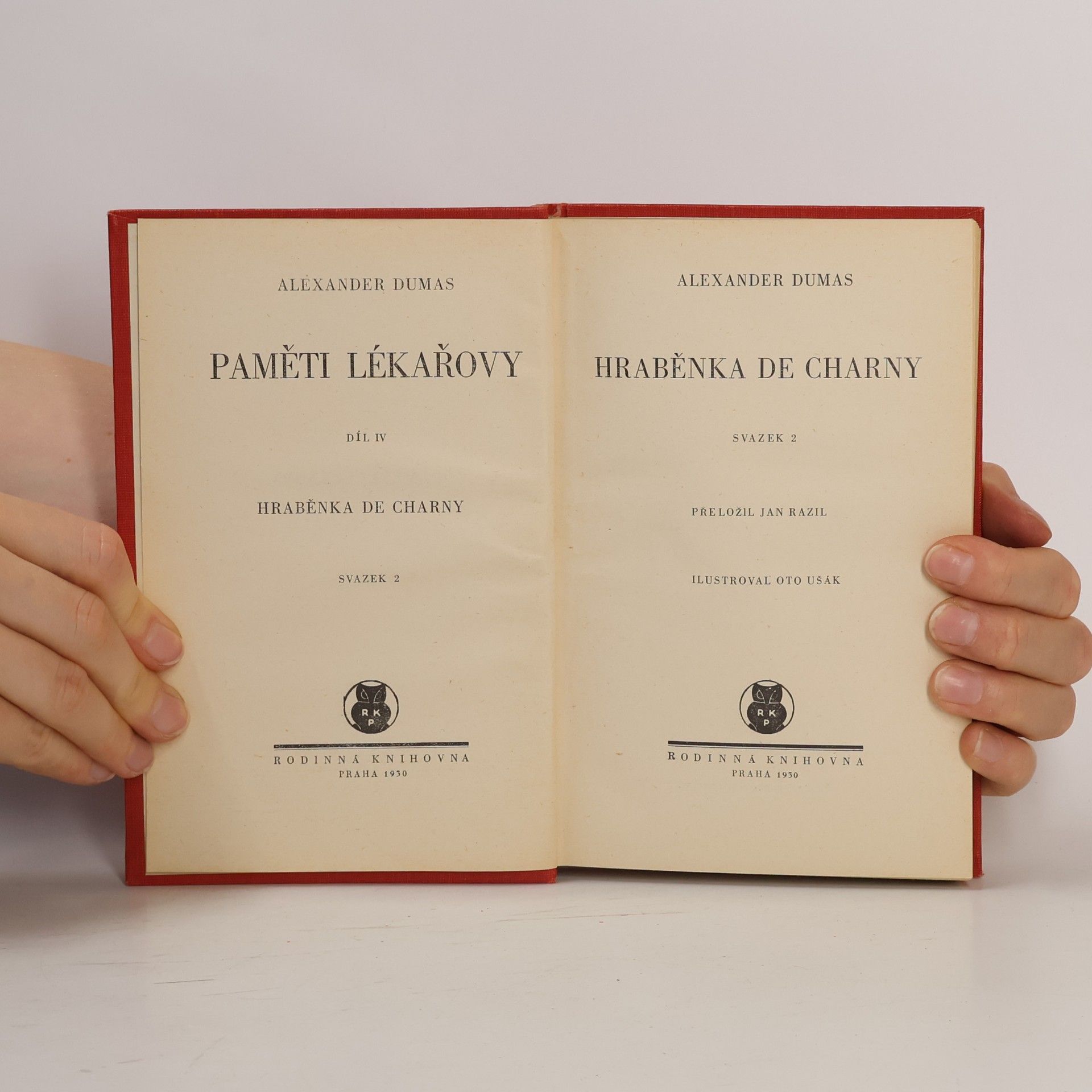 Alexandre Dumas starší Paměti lékařovy IV. Hraběnka de Charny II