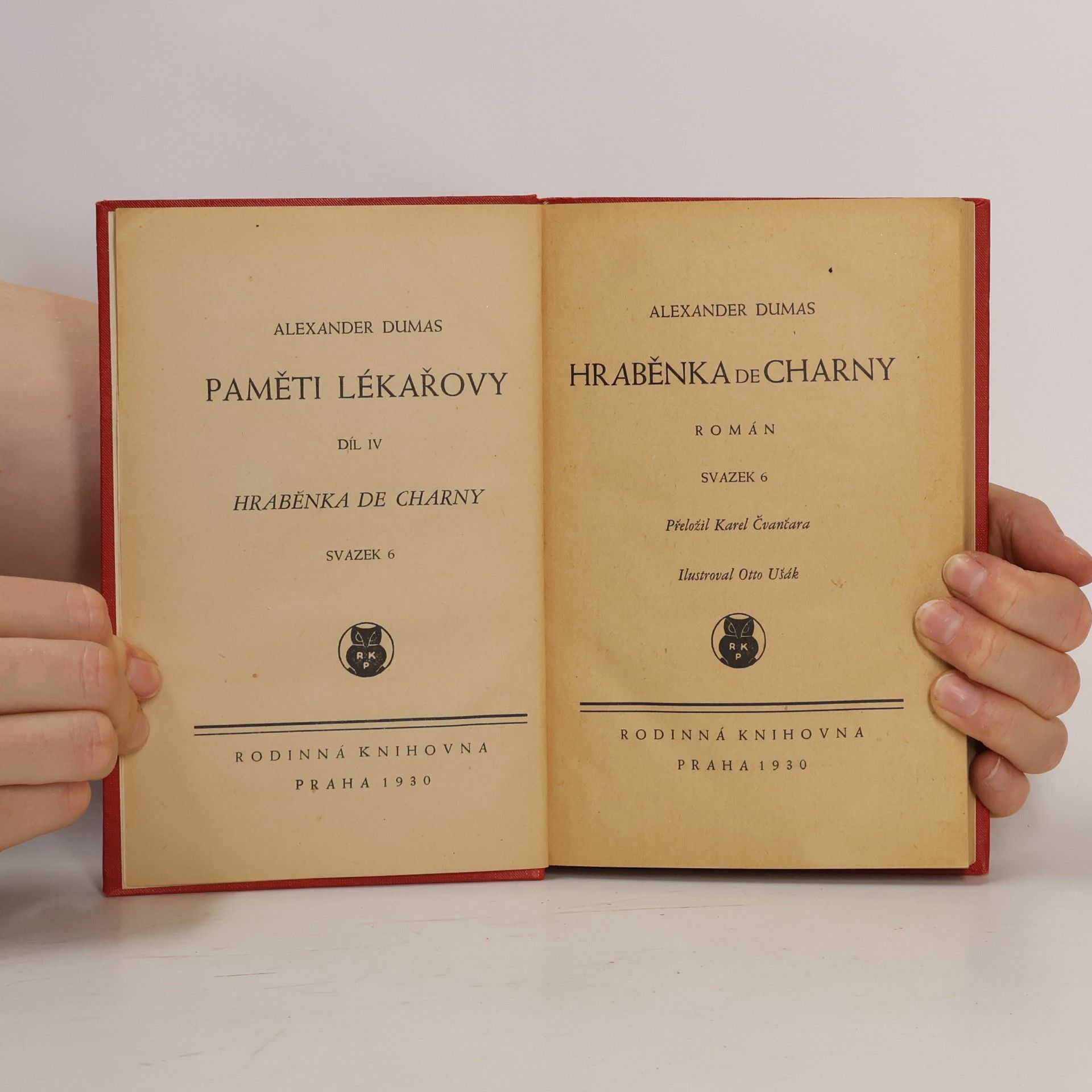 Alexandre Dumas der Ältere Paměti lékařovy. Hraběnka de Charny VI.