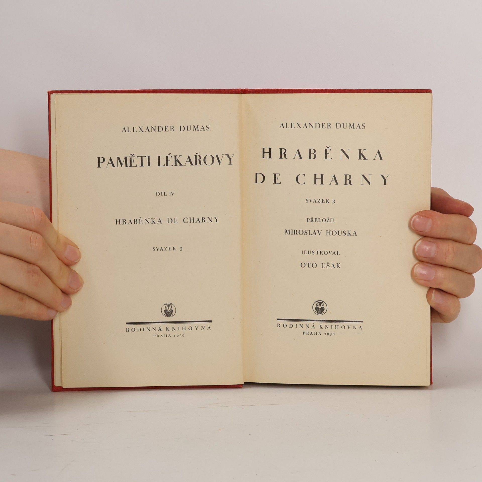 Alexandre Dumas Paměti lékařovy IV. Hraběnka de Charny III.