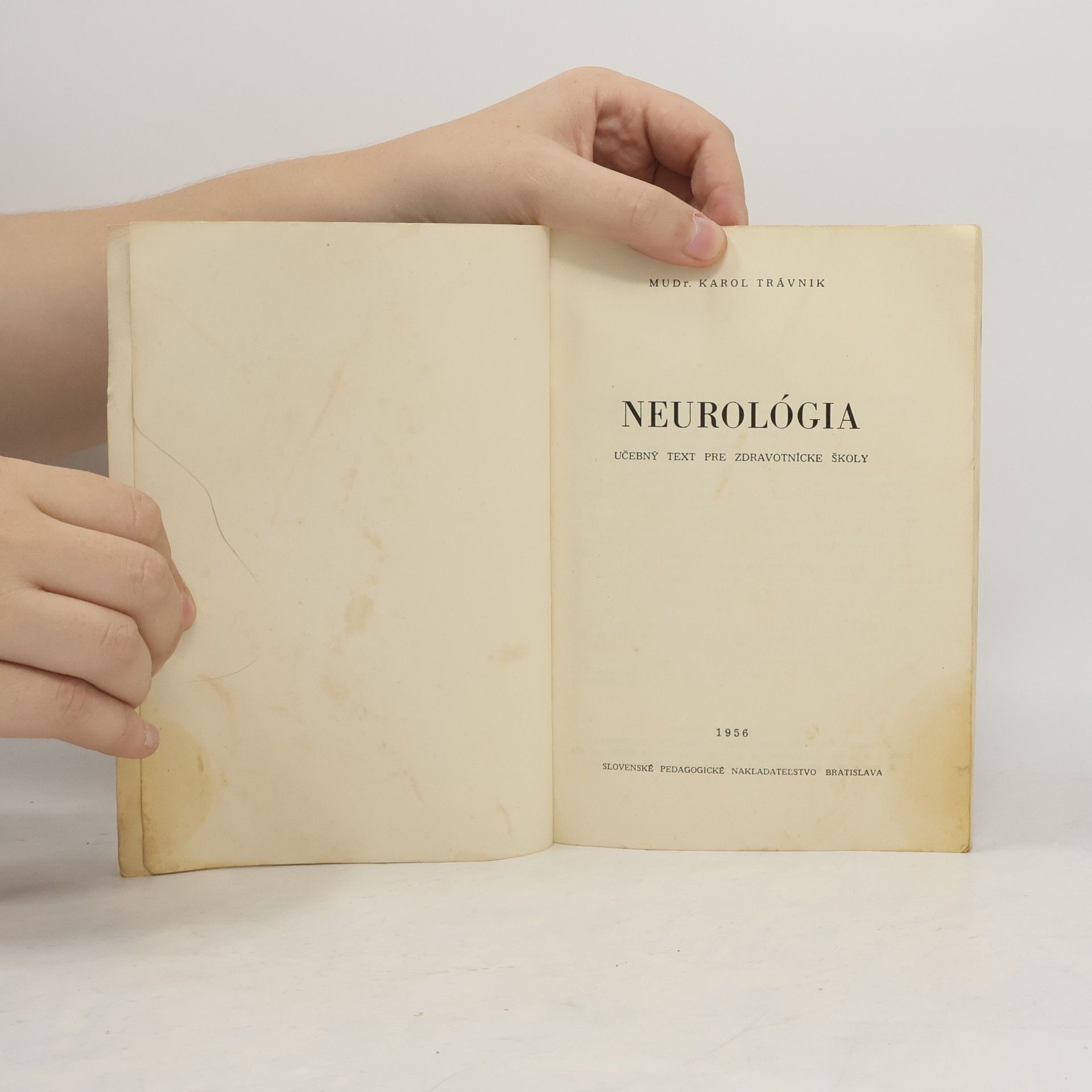 Karol Trávnik Neurológia