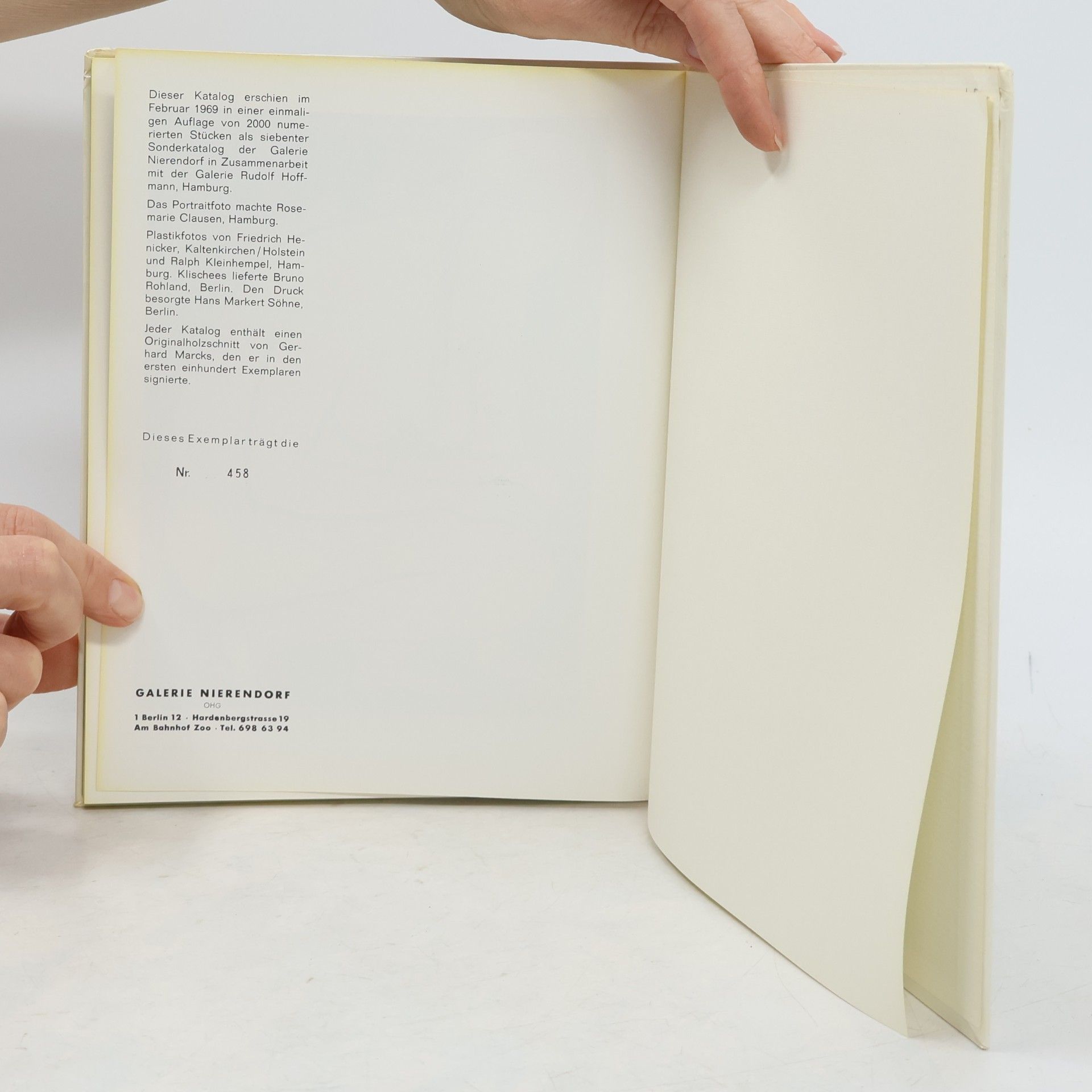 Gerhard Marcks Plastiken, Zeichnungen, Druckgraphiken