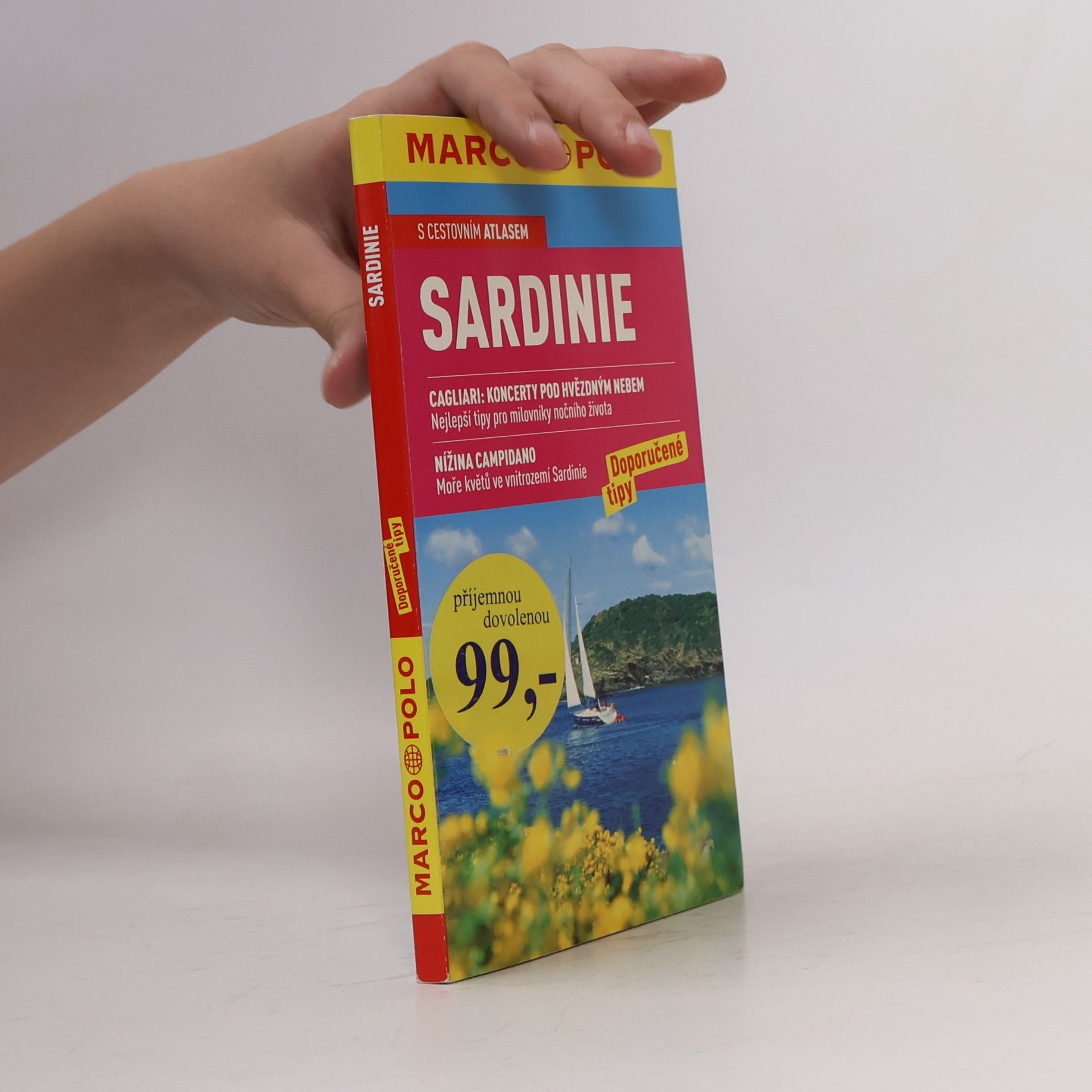 Hans Bausenhardt Sardinie : doporučené tipy - se skládací mapou a cestovním atlasem
