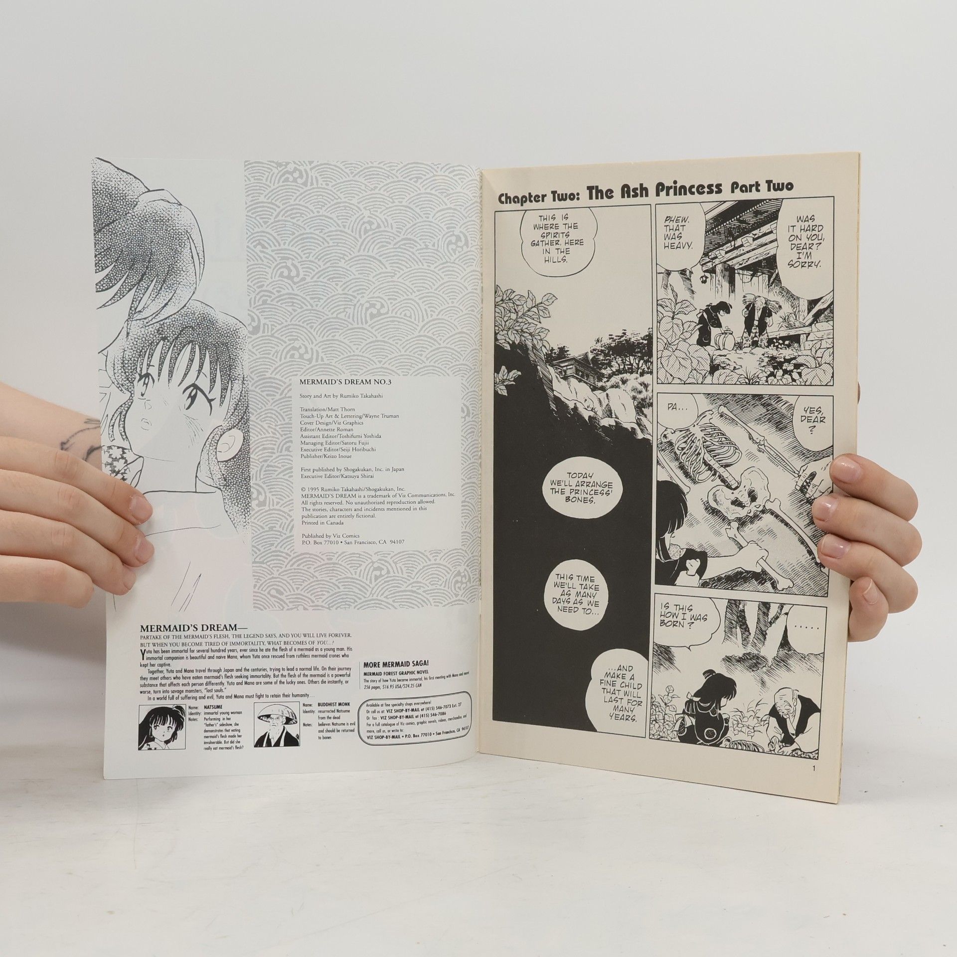 Rumiko Takahashi Mermaid's Dream 3