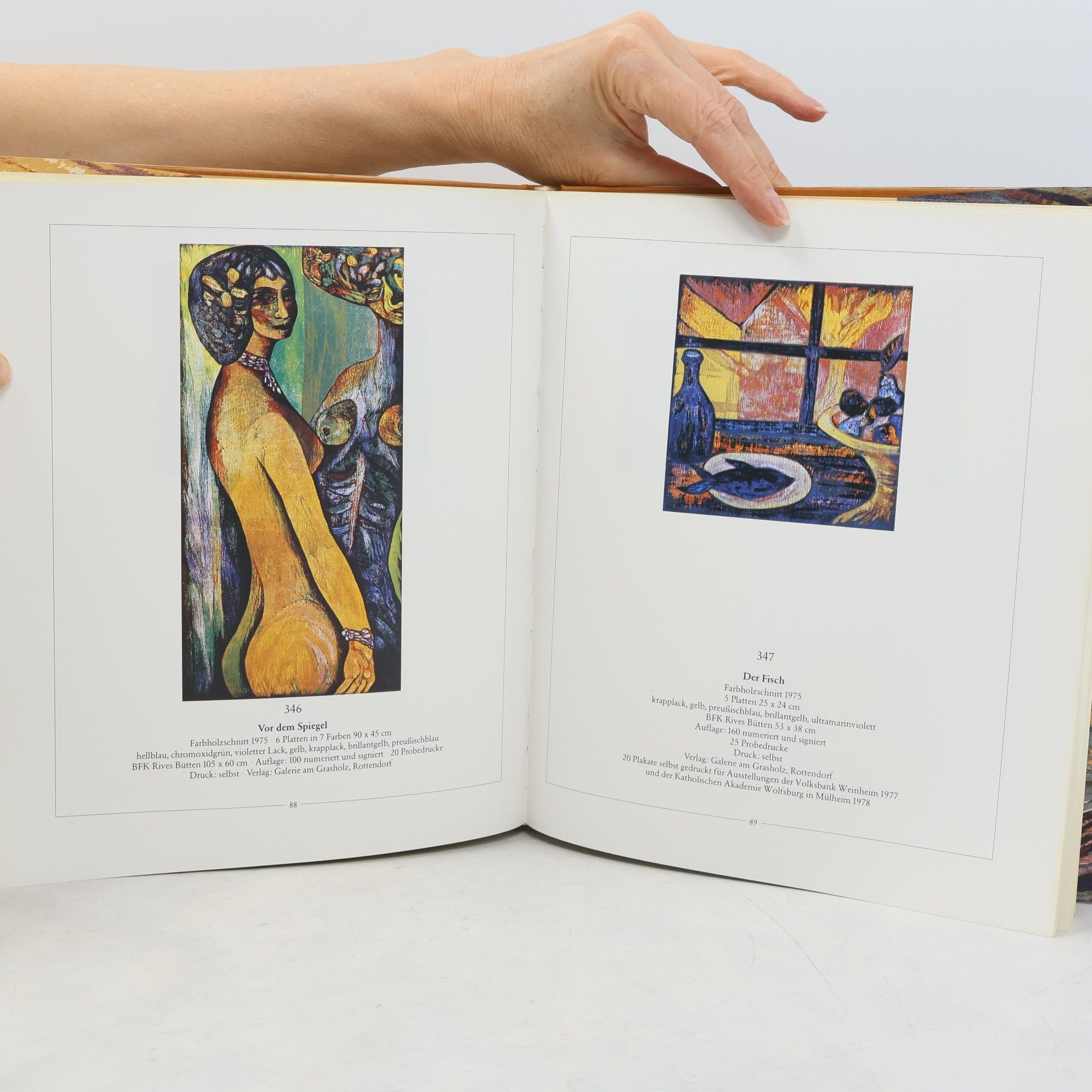 Esteban Fekete Werkverzeichnis der Druckgraphik 1971-1981