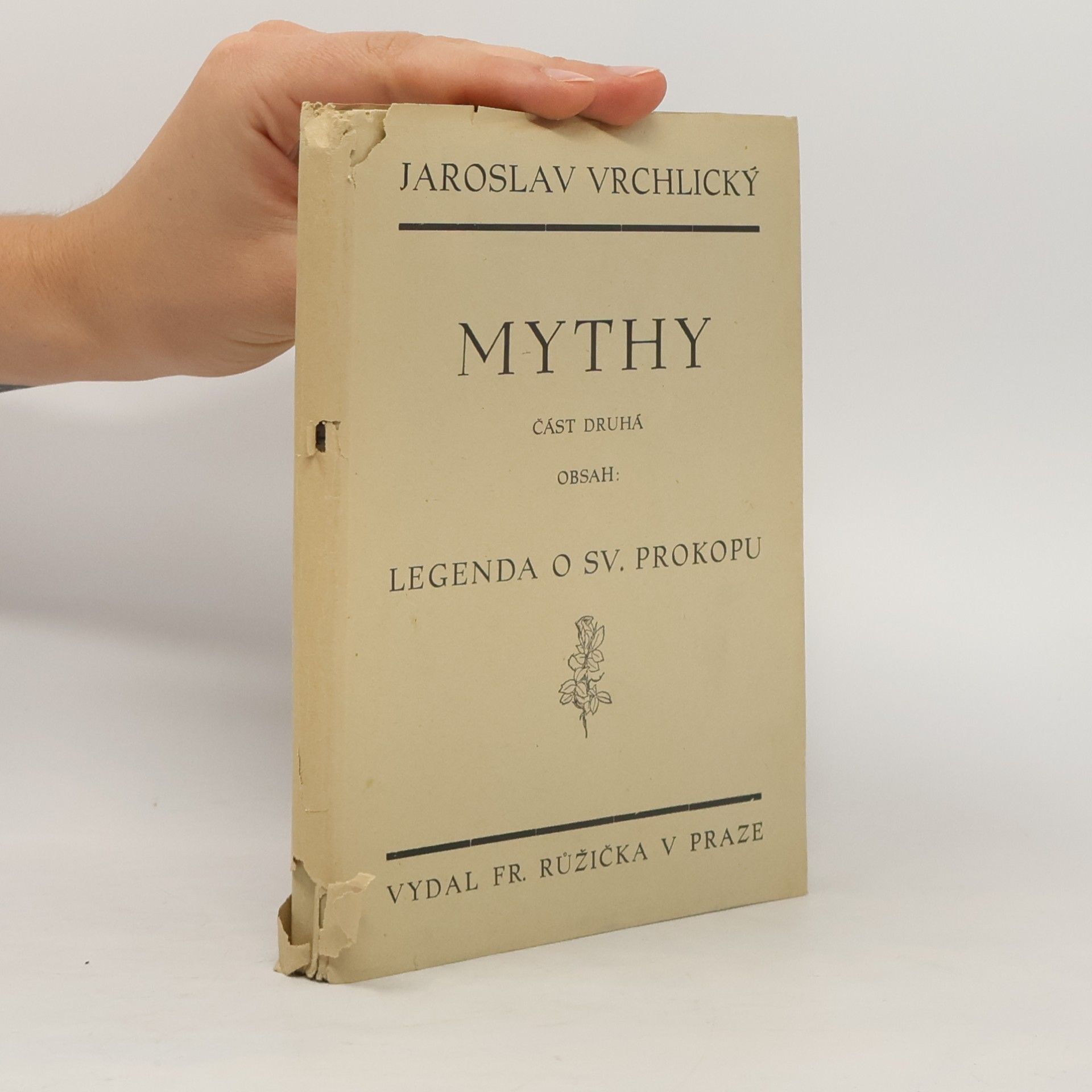 Jaroslav Vrchlický Mythy II. Legenda o sv. Prokopu