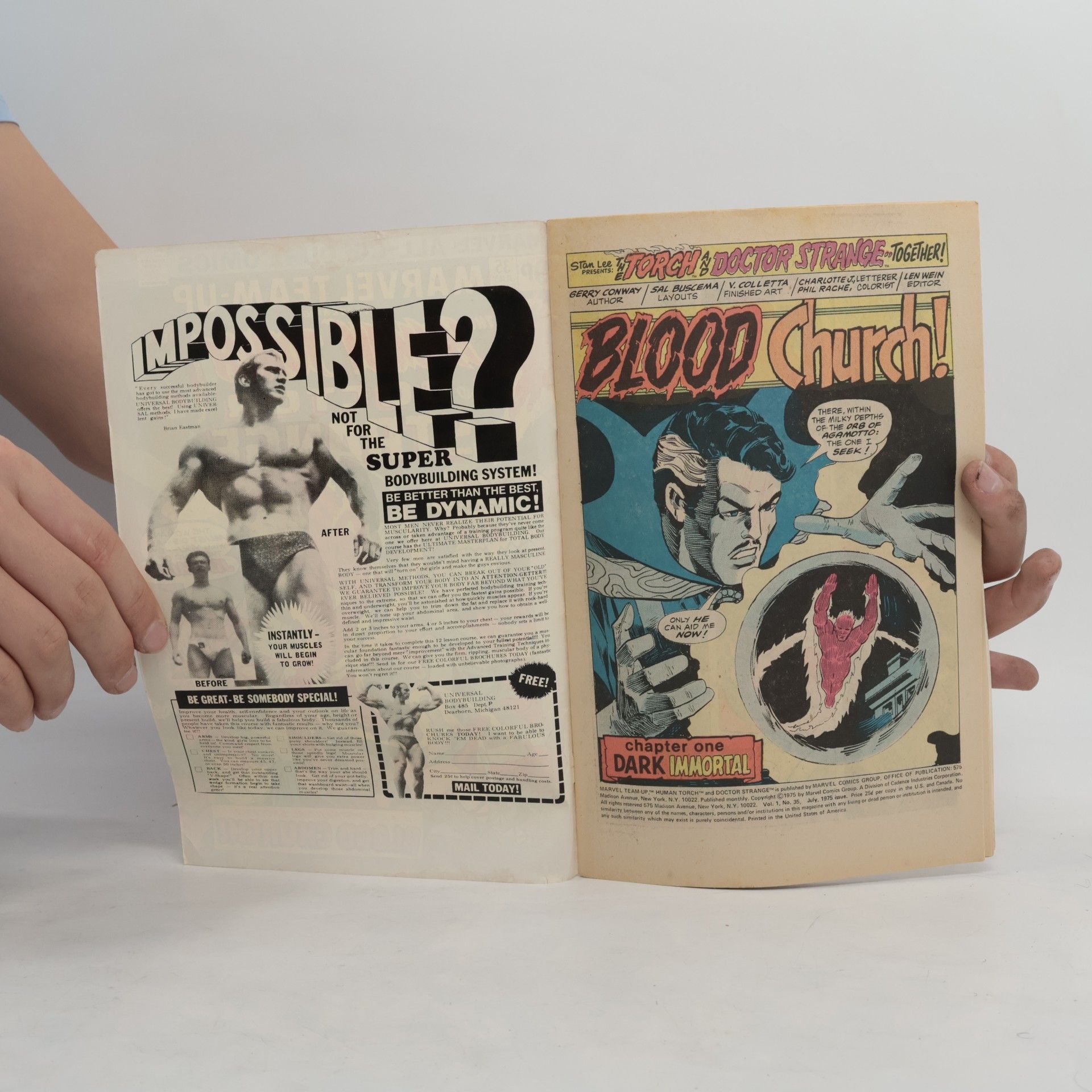 Various authors Marvel Team-Up No. 35. The Human Torch and Doctor Strange