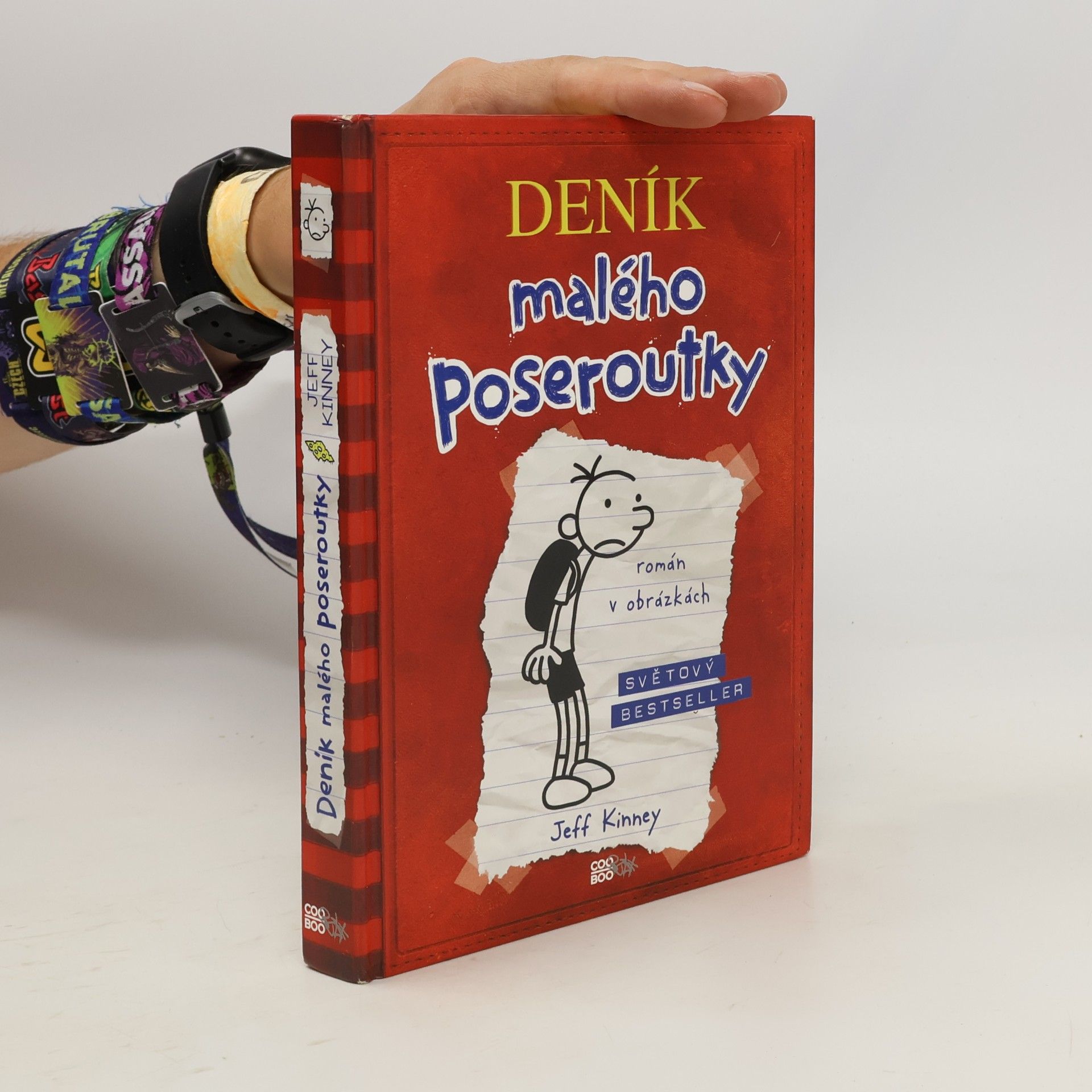 Jeff Kinney Deník malého poseroutky 1