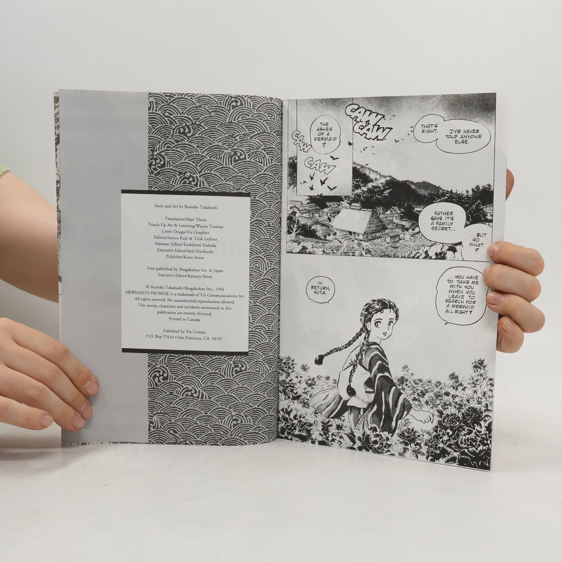Rumiko Takahashi Mermaid's Promise 1