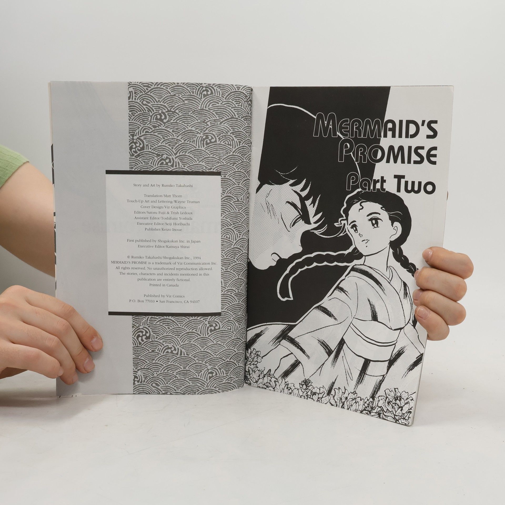 Rumiko Takahashi Mermaid's Promise 2