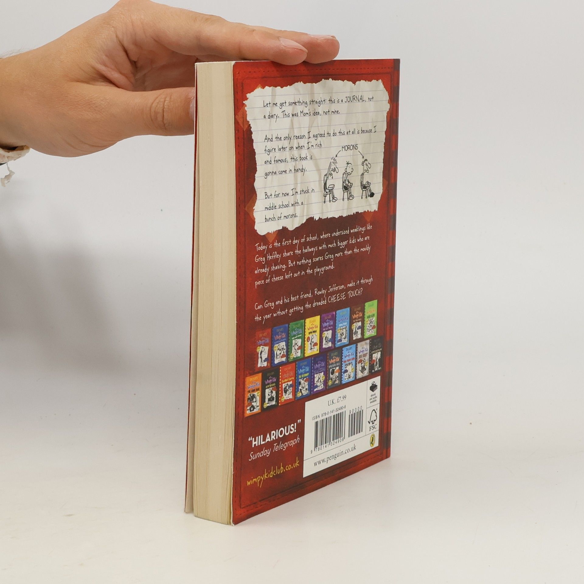 Jeff Kinney Diary of a Wimpy Kid 1