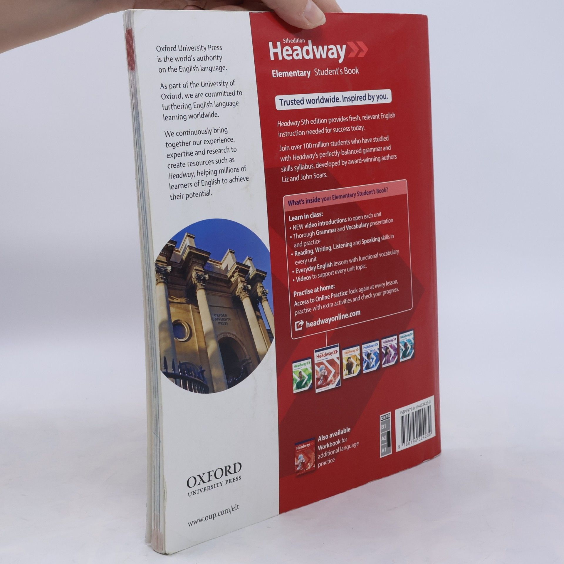 Liz Soars Headway 5th edition. Elementary Student's Book